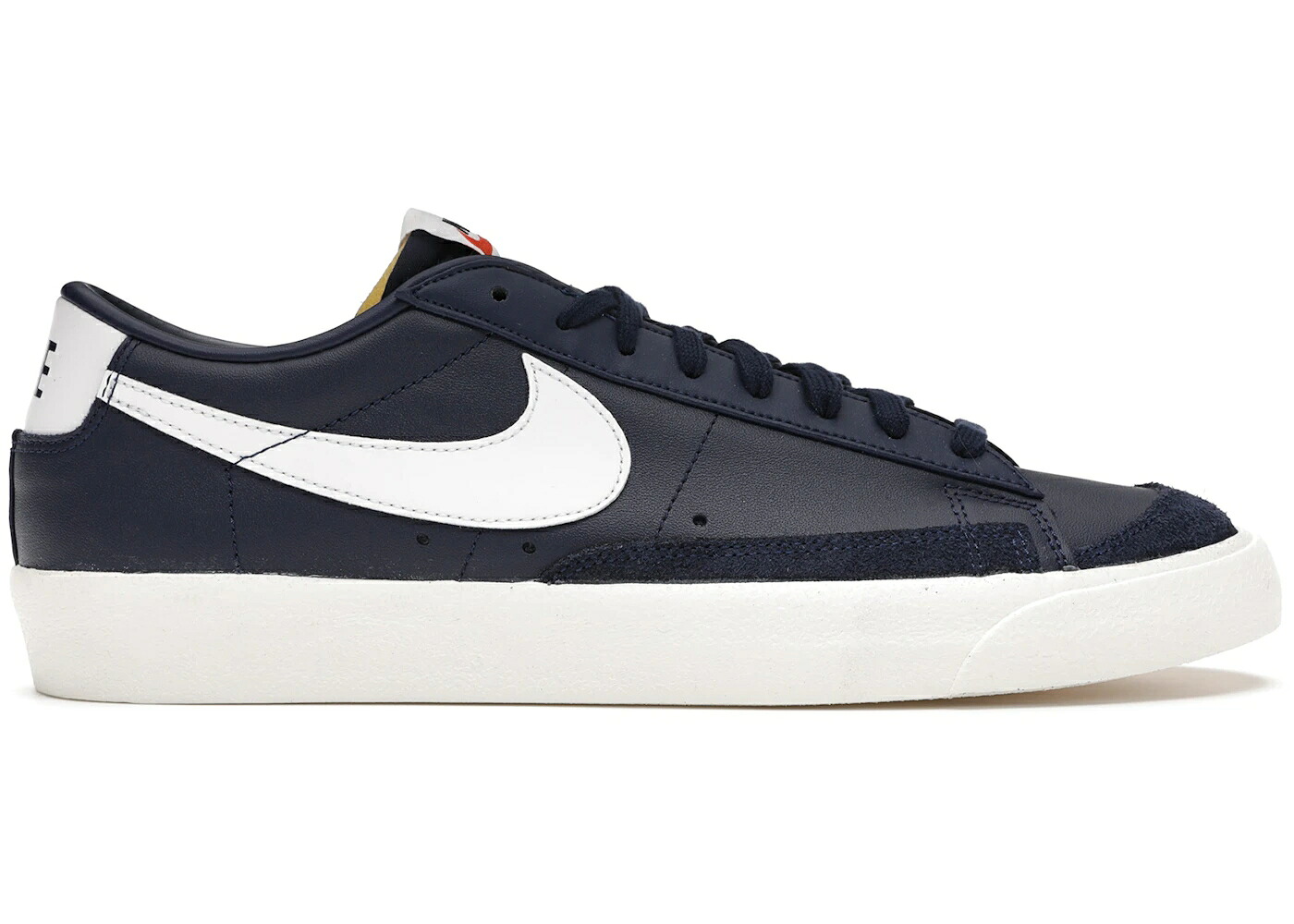 ナイキ ブレイザー ビンテージ ヴィンテージ 紺色 ネイビー 白色 ホワイト スニーカー メンズ NIKE BLAZER LOW 77 VINTAGE MIDNIGHT NAVY / MIDNIGHT NAVY SAIL WHITE