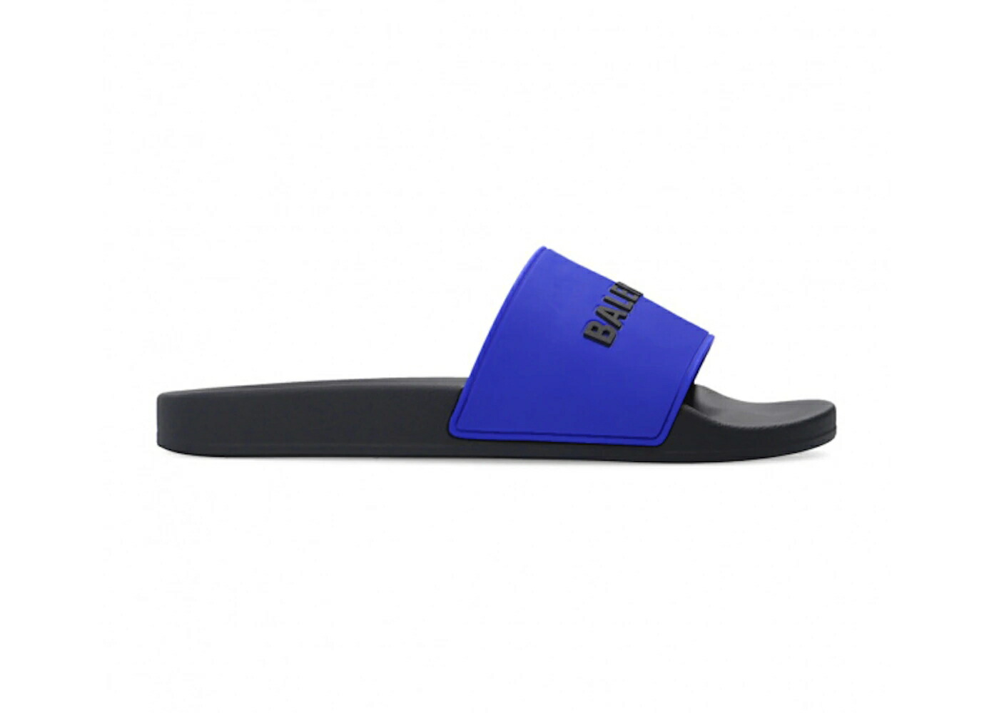 バレンシアガ プール サンダル 紺色 ネイビー 青色 ブルー 黒色 ブラック スニーカー メンズ BALENCIAGA POOL SLIDE NAVY BLUE BLACK / BLUE BLACK BLACK
