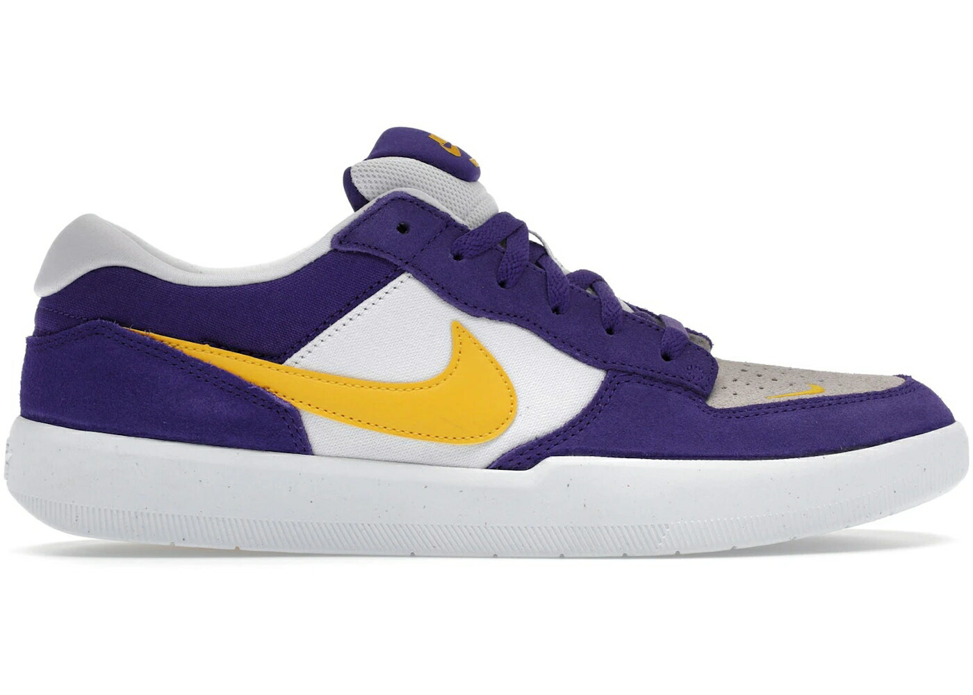 ナイキ エスビー コート 紫 パープル 白色 ホワイト スニーカー メンズ NIKE SB FORCE 58 COURT PURPLE AMARILLO / COURT PURPLE WHITE WHITE