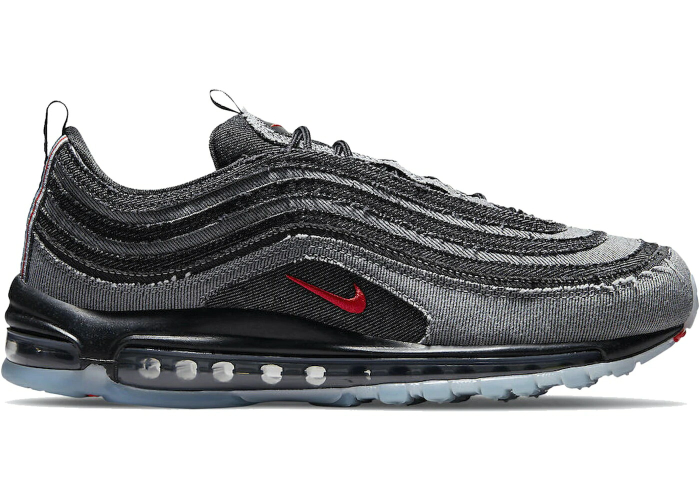 ナイキ マックス 薄墨色 薄墨色 ジーンズ 黒いこと 黒いこと 大気圏マックス スニーカー メンズ NIKE AIR MAX 97 DARK SMOKE GREY DENIM / DARK SMOKE GREY BLACK SMOKE GREY
