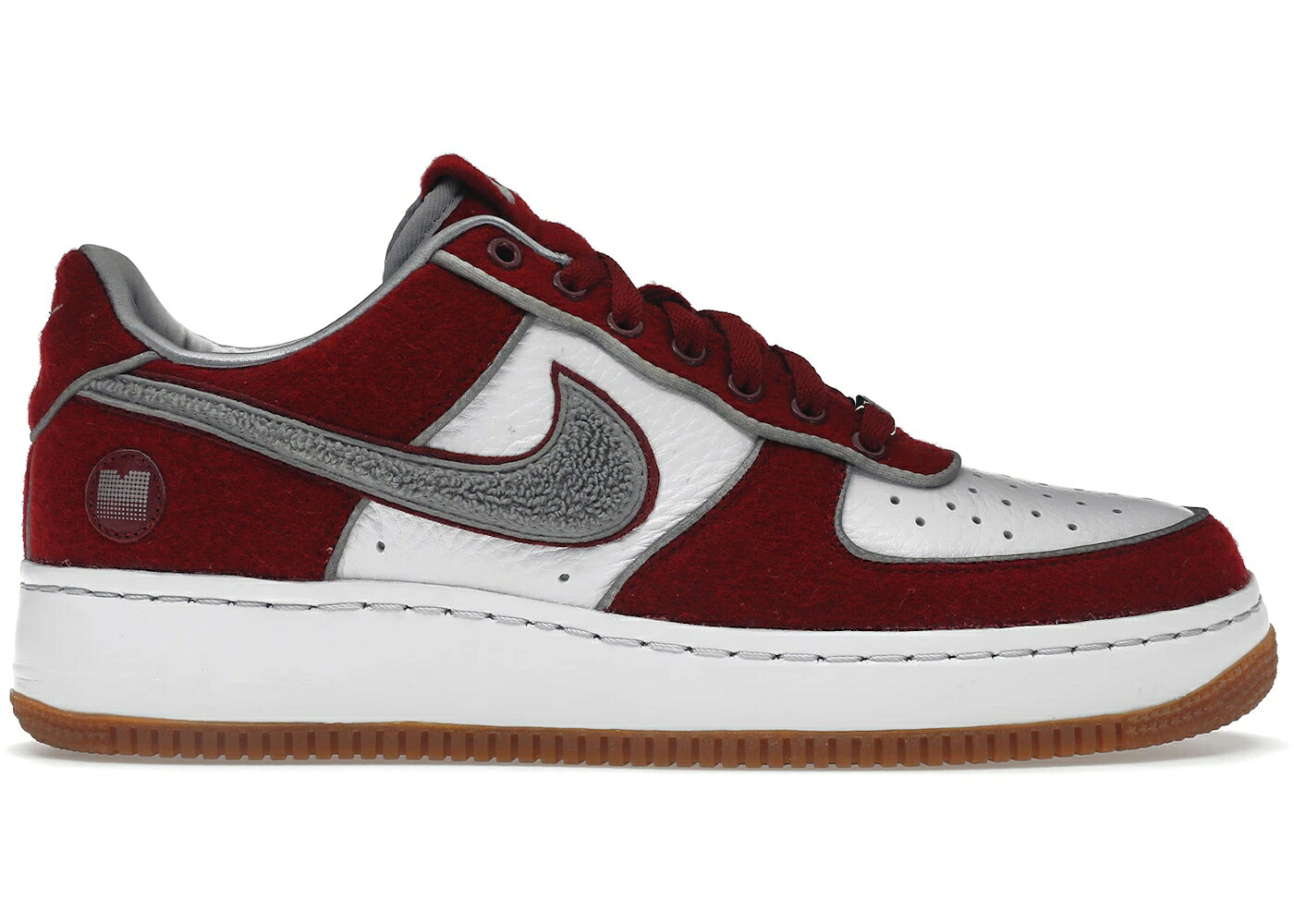 ナイキ チーム 赤 レッド 銀色 シルバー 白色 ホワイト エアフォース スニーカー メンズ NIKE AIR FORCE 1 LOW 5 BOROUGHS PACK MANHATTAN / TEAM RED MATTE SILVER WHITE|スニケス