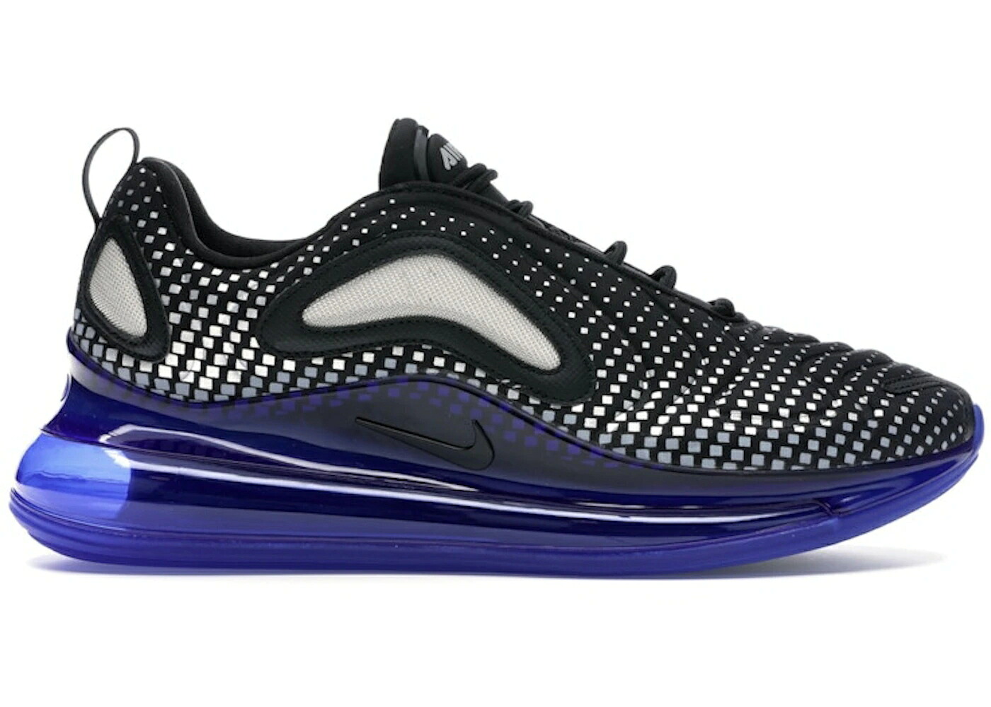 ナイキ マックス 黒色 ブラック 青色 ブルー エアマックス スニーカー メンズ NIKE AIR MAX 720 PIXEL BLACK BLUE / BLACK BLACK RACER BLUE REFLECT|スニケス