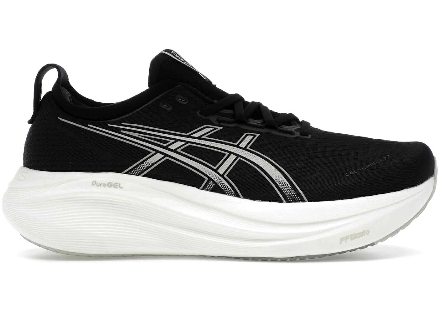 アシックス 黒いこと 黒いこと 薄墨色 薄墨色 スニーカー メンズ ASICS GEL-NIMBUS 27 BLACK LAKE GREY / BLACK LAKE GREY スニーカー-靴-メンズ靴
