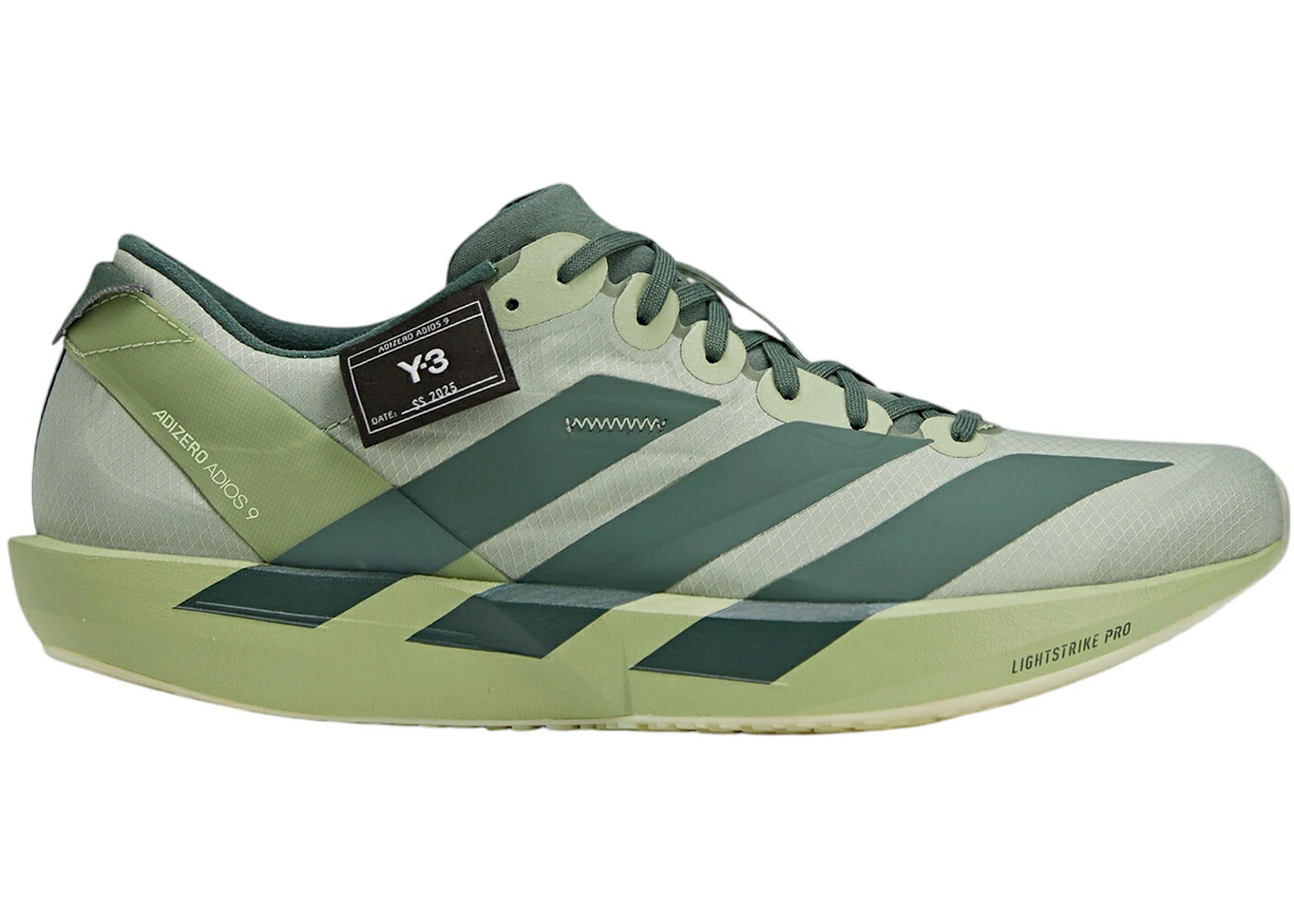 アディダス アディオス 神通力 菩提樹 緑 緑であること スニーカー メンズ ADIDAS Y-3 ADIOS 9 MAGIC LIME ALMOST GREEN OXIDE / MAGIC LIME ALMOST LIME GREEN
