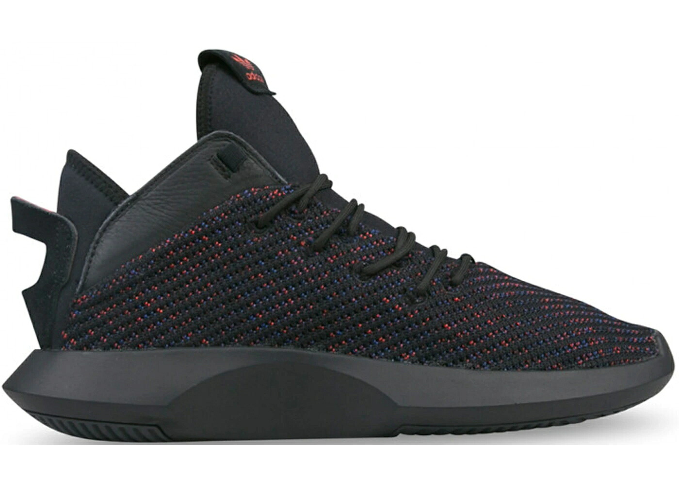 アディダス クレイジー コア 黒色 ブラック 白色 ホワイト スニーカー メンズ ADIDAS CRAZY 1 ADV CORE BLACK MULTI-COLOR / CORE BLACK CLOUD WHITE MULTI|スニケス