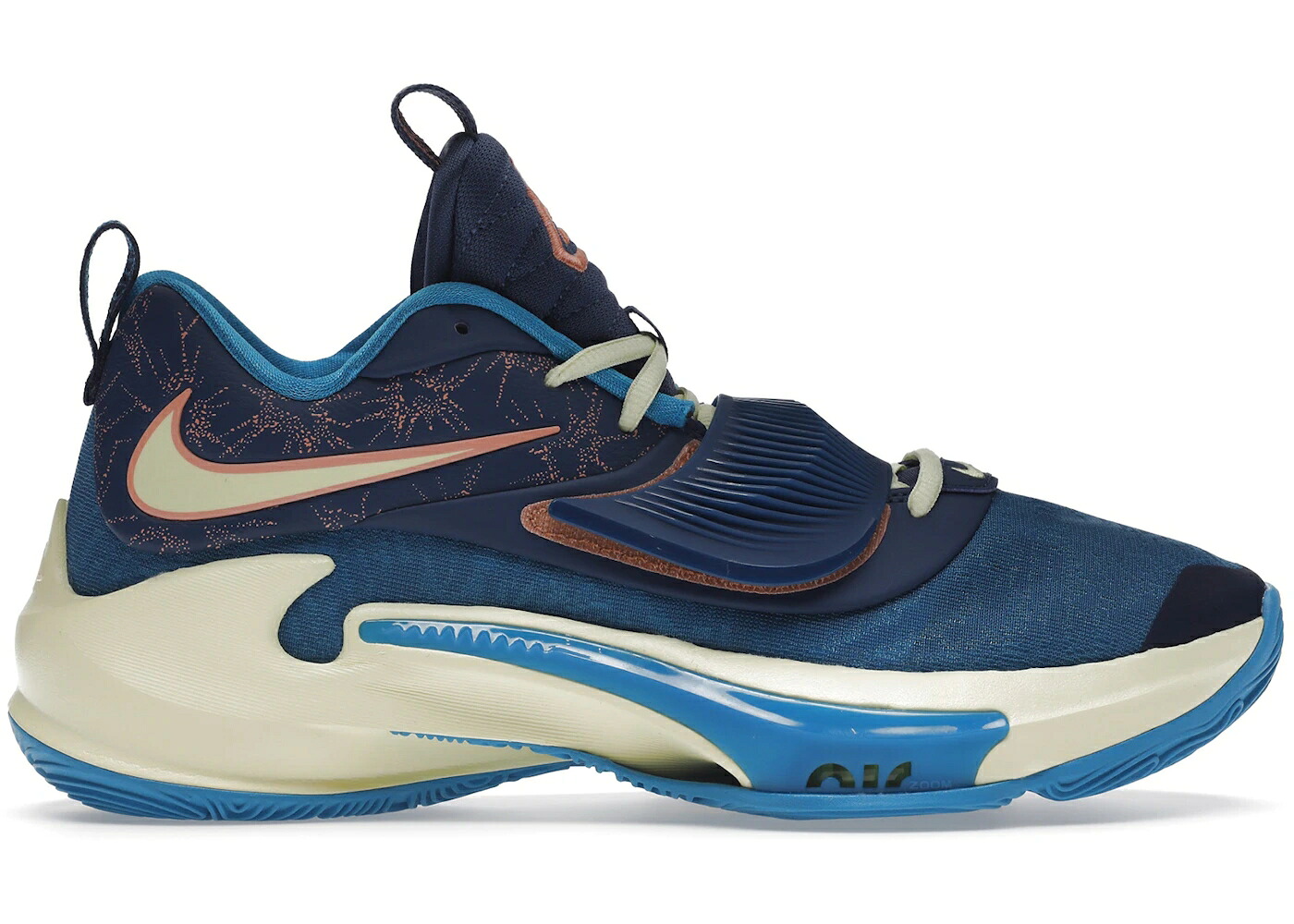 ナイキ ズーム レーザー 青色 ブルー クリムゾン ズームフリーク スニーカー メンズ NIKE ZOOM FREAK 3 EVERLASTING LOVE / MULTI COLOR LASER BLUE CRIMSON|スニケス