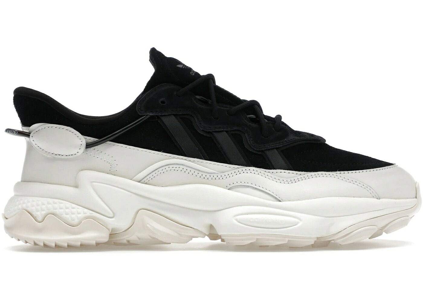 アディダス 黒色 ブラック 白色 ホワイト コア スニーカー メンズ ADIDAS OZWEEGO BLACK OFF WHITE / CORE BLACK CORE BLACK OFF WHITE