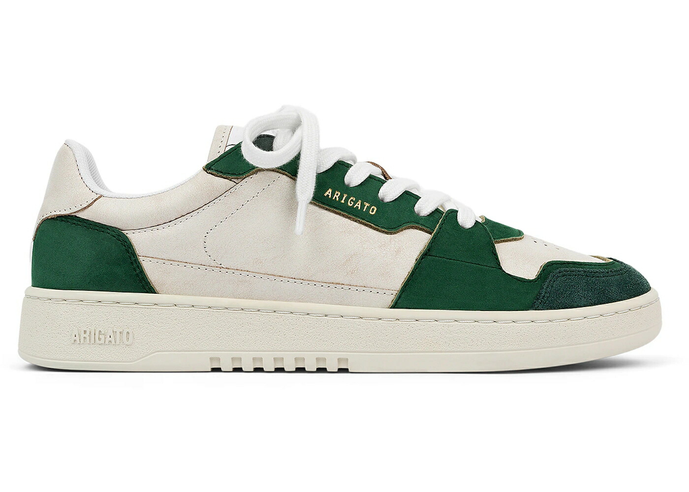 アクセルアリガト 靴 スニーカー 白いこと 白いこと 緑 緑であること メンズ AXEL ARIGATO AXEL ARIGATO DICE LO SNEAKER WHITE KALE GREEN / WHITE KALE GREEN