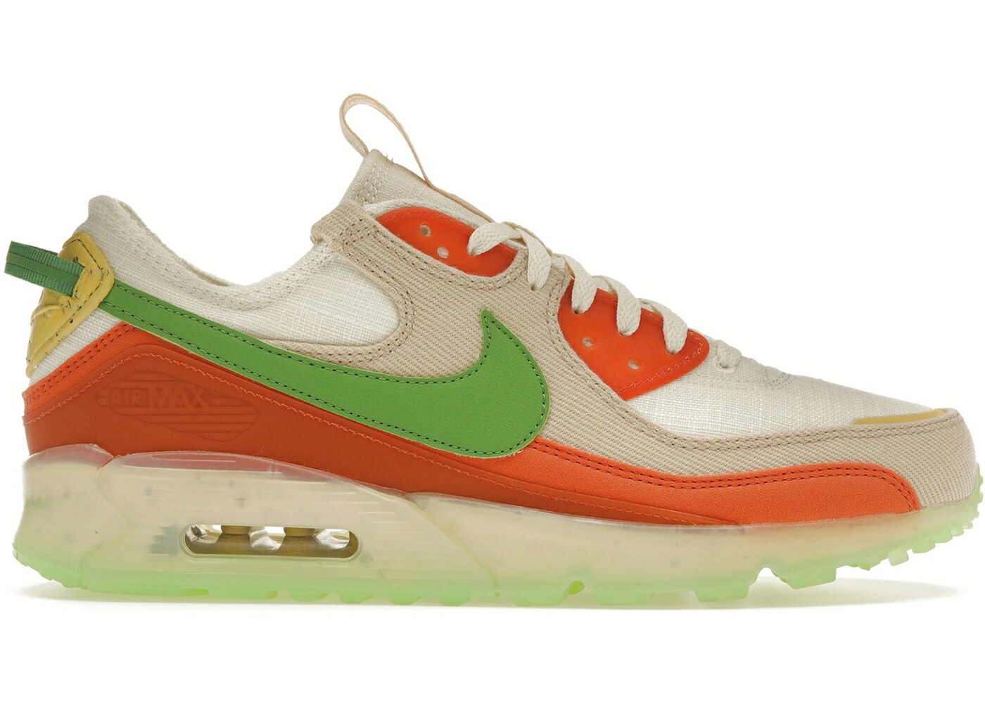 ナイキ マックス 橙 オレンジ 緑 グリーン エアマックス スニーカー メンズ NIKE AIR MAX 90 TERRASCAPE TAN ORANGE GREEN / TAN ORANGE GREEN