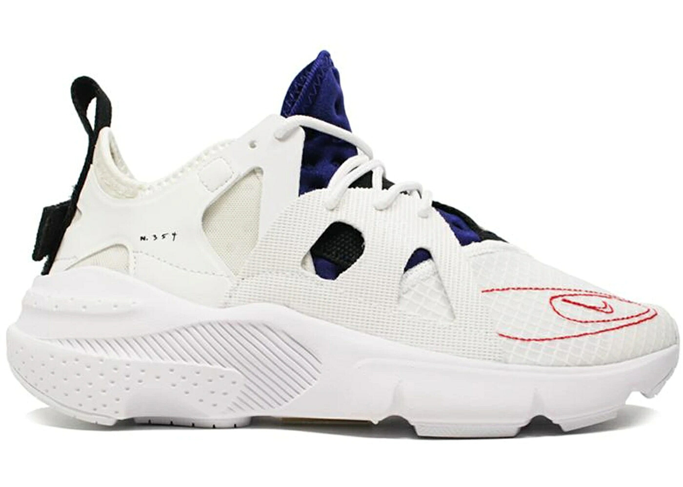 ナイキ ハラチ 白色 ホワイト 赤 レッド ディープ スニーカー メンズ NIKE HUARACHE TYPE USA / SUMMIT WHITE UNIVERSITY RED DEEP