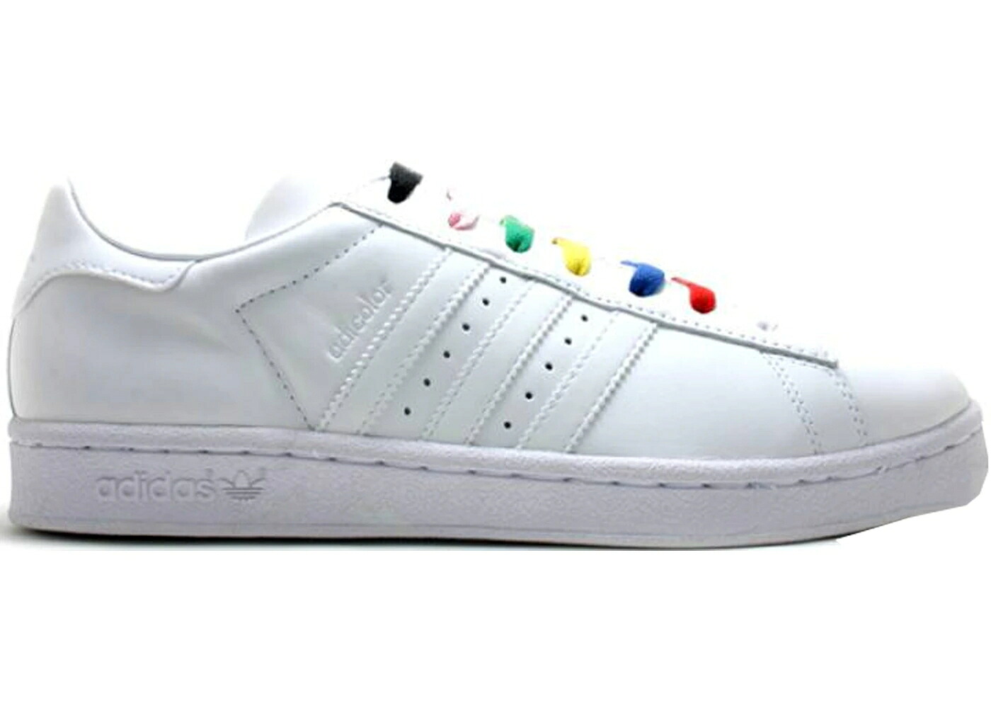 アディダス センチュリー 白色 ホワイト スニーカー メンズ ADIDAS CENTURY LO ADICOLOR WHITE (COLORED LACES) / WHITE WHITE WHITE|スニケス