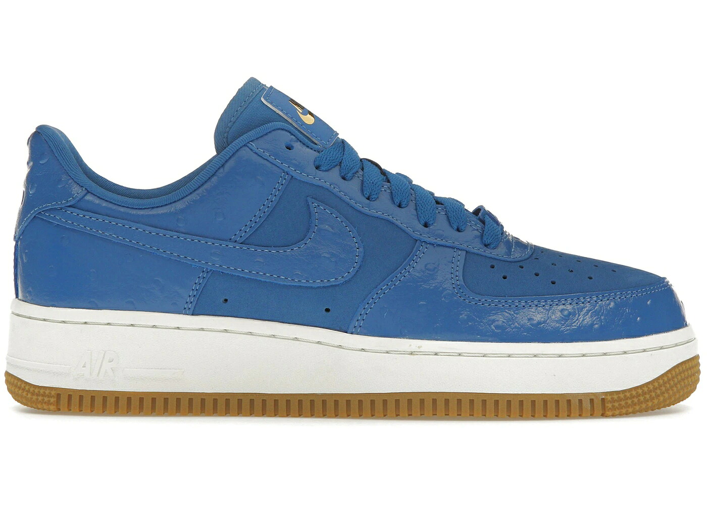ナイキ 青み 青色 赤銅色 赤銅色 空軍 \u002707 WOMEN\u0027S スニーカー レディース NIKE AIR FORCE 1 LOW LX BLUE OSTRICH (WOMEN\u0027S) / STAR BLUE SAIL GUM LIGHT BROWN