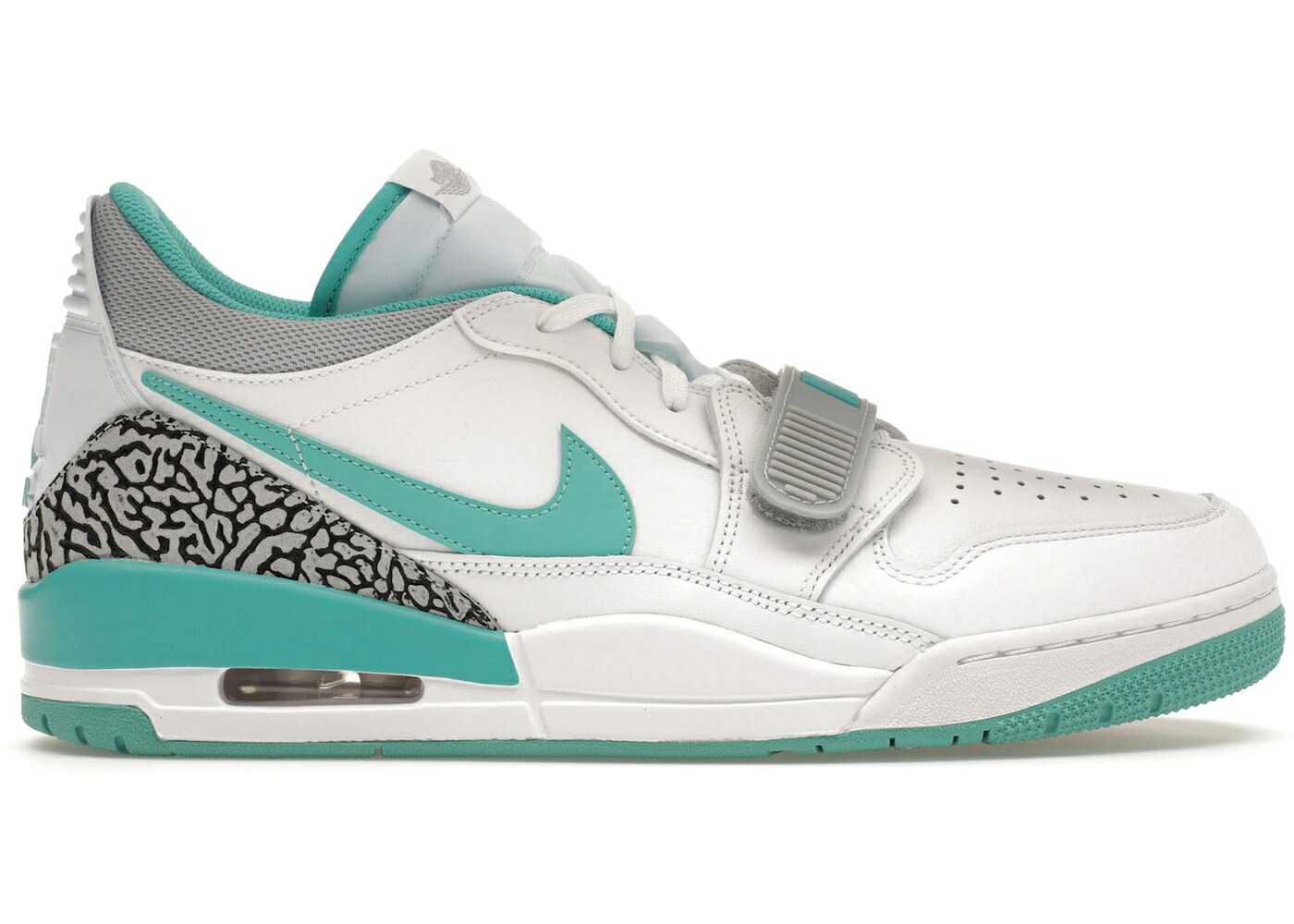 ナイキ ジョーダン レガシー 白いこと 白いこと 薄墨色 薄墨色 スニーカー メンズ JORDAN LEGACY 312 LOW WHITE TURQUOIS / WHITE TURQUOIS GREY スニーカー-靴-メンズ靴