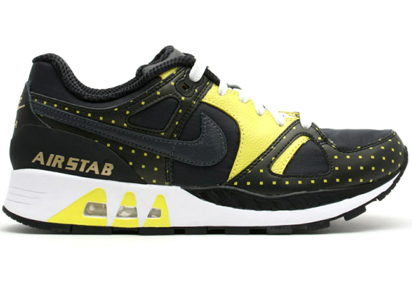 ナイキ 黄色 イエロー スニーカー メンズ NIKE AIR STAB ANTHRACITE VOLTAGE YELLOW (2019) / ANTHACRITE VOLTAGE YELLOW