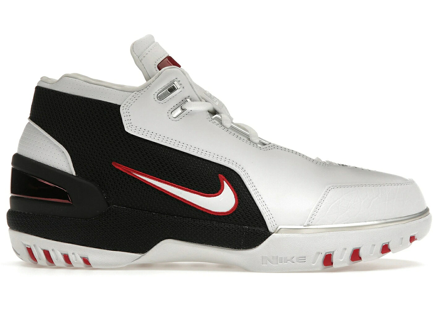 ナイキ 望遠レンズ 白いこと 白いこと 黒いこと 黒いこと 赤 赤いこと スニーカー メンズ NIKE AIR ZOOM GENERATION RETRO DEBUT (2023) / WHITE BLACK VARSITY RED METALLIC