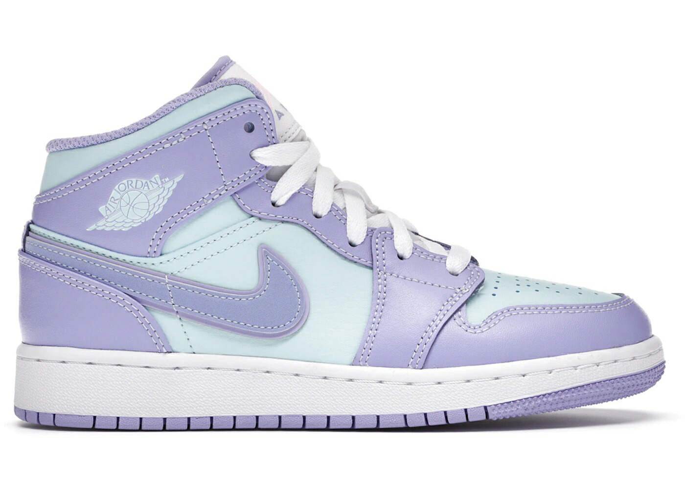 ナイキ ジョーダン ミッド 紫 パープル アクア お坊っちゃん キッズ JORDAN 1 MID PURPLE AQUA (GS) / PURPLE PULSE ARCTIC PUNCH もの言う花 マタニティ スニーカー