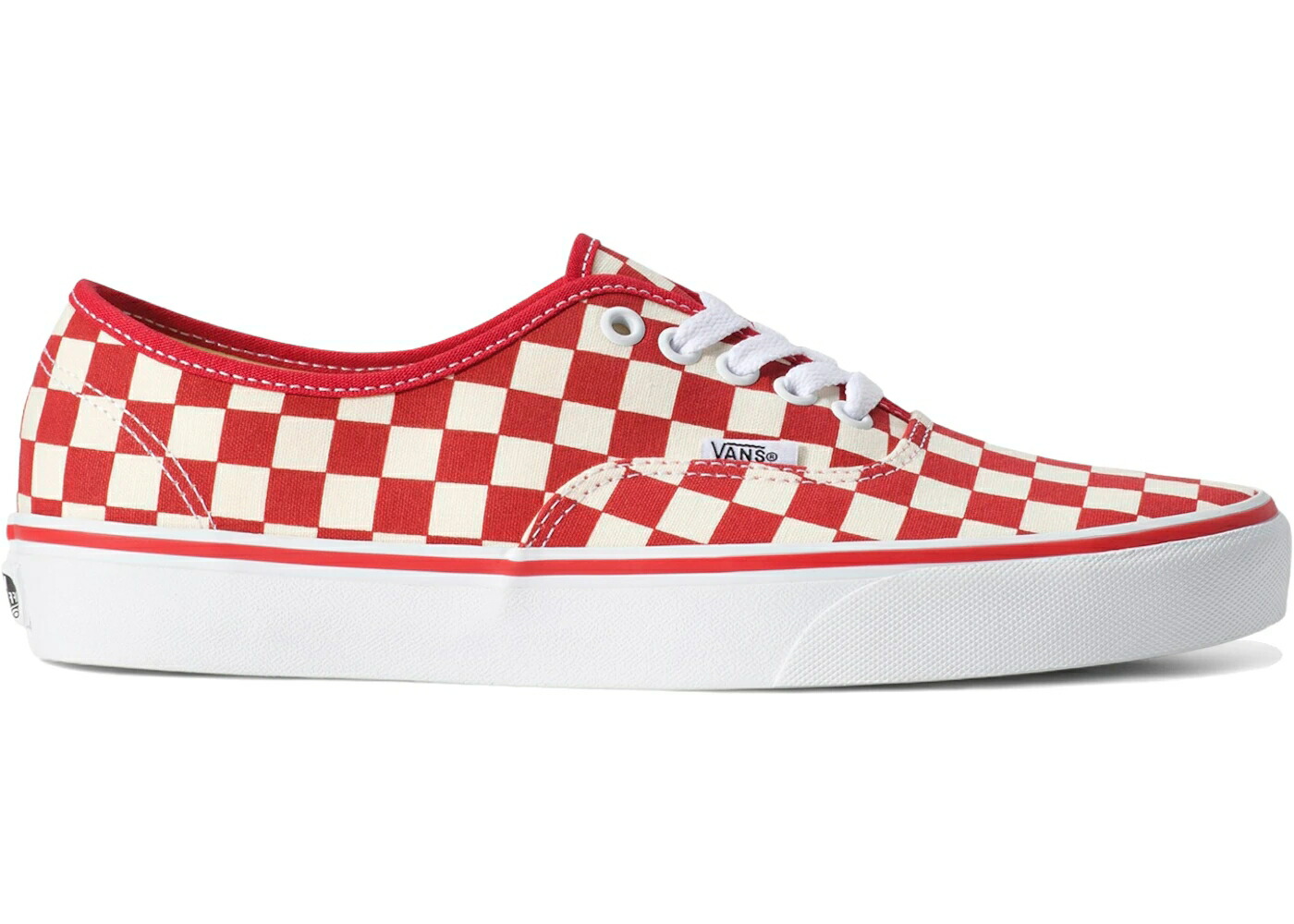 ヴァンズ バンズ オーセンティック 赤 赤いこと 白いこと 白いこと スニーカー メンズ VANS AUTHENTIC CHECKERBOARD RACING RED WHITE / RACING RED WHITE