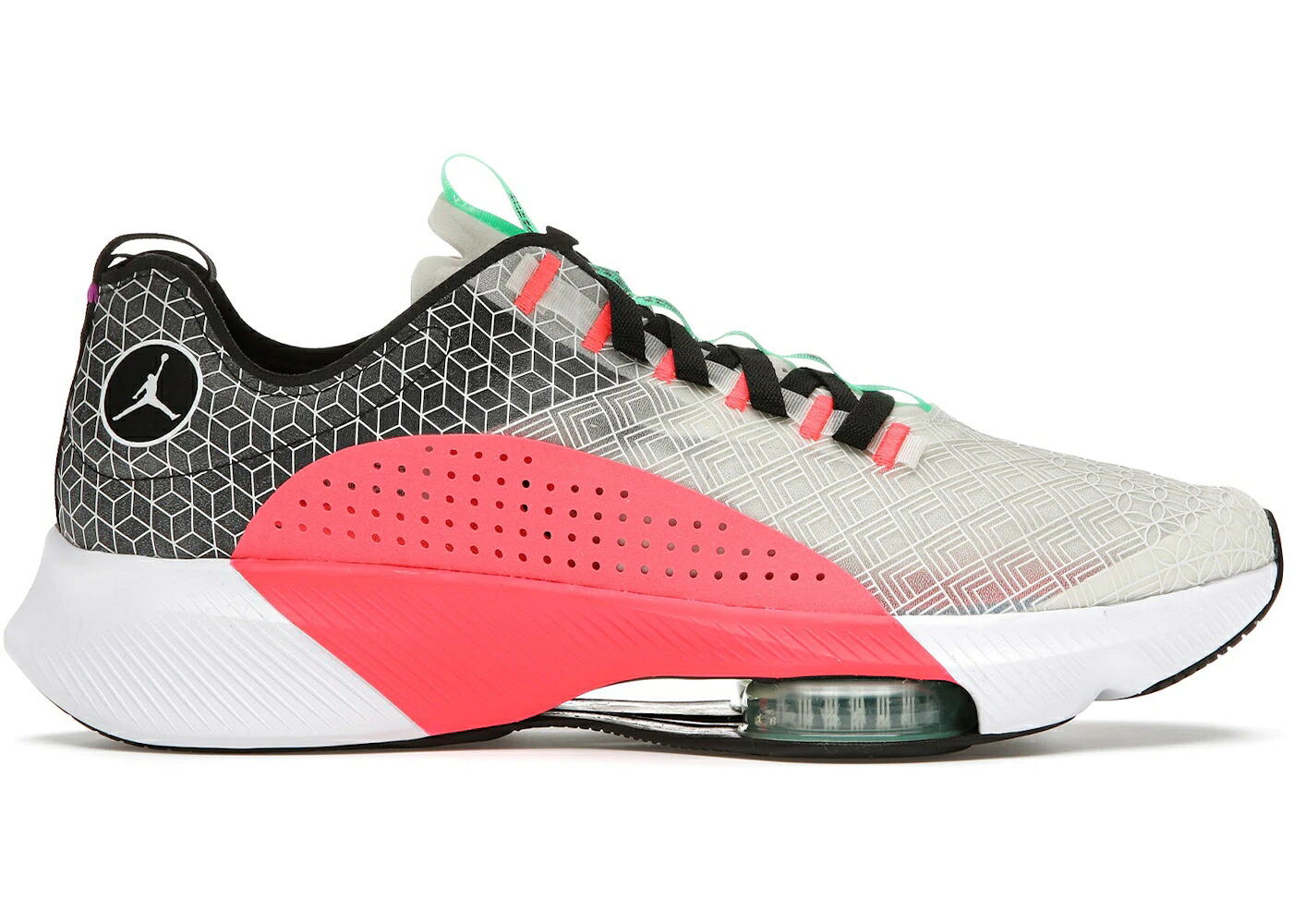 ナイキ ジョーダン 望遠レンズ 白いこと 白いこと 黒いこと 黒いこと 純一無雑 スニーカー メンズ JORDAN AIR ZOOM RENEGADE WHITE INFRARED 23 BLACK / WHITE INFRARED 23 BLACK PURE
