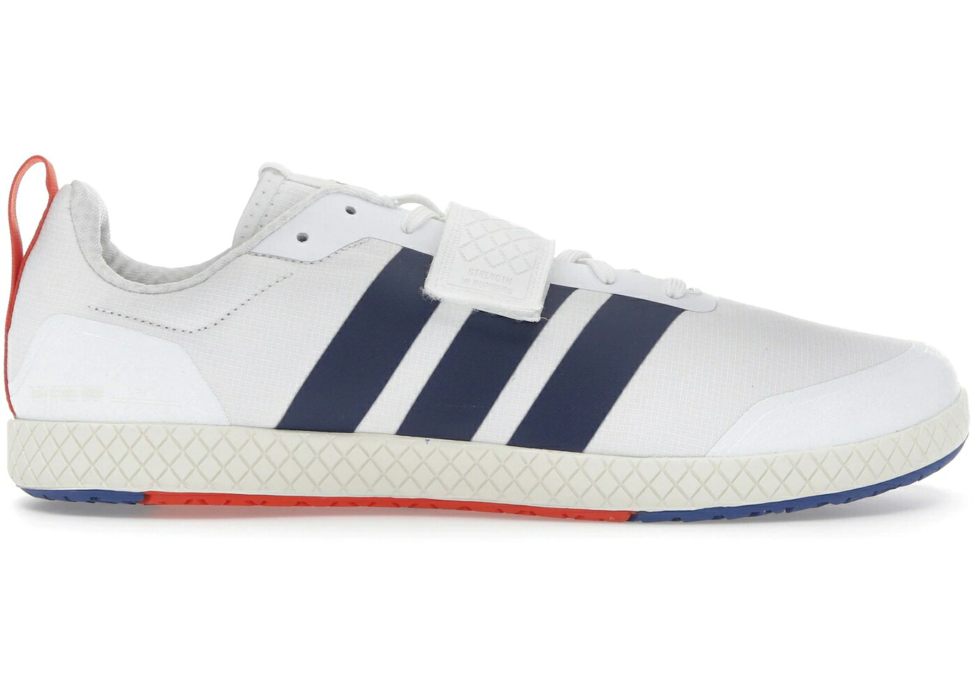 アディダス 白いこと 白いこと 青み 青色 スニーカー メンズ ADIDAS THE TOTAL CLOUD WHITE DARK BLUE ROYAL / CLOUD WHITE DARK BLUE ROYAL BLUE