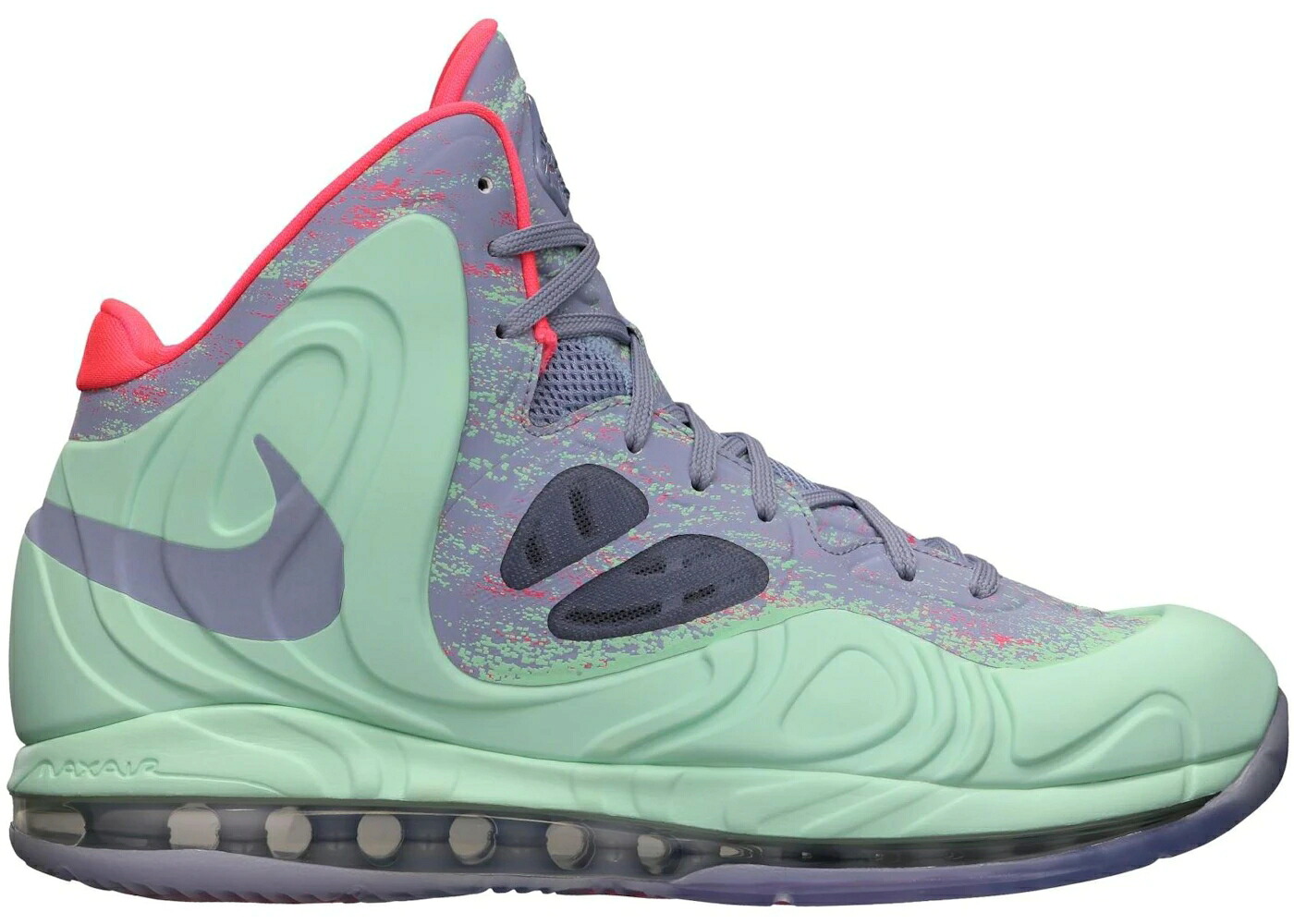 ナイキ ハイパーポジット クリスマス 緑 緑であること 薄墨色 薄墨色 スニーカー メンズ NIKE HYPERPOSITE CHRISTMAS / ARCTIC GREEN PEBBLE GREY ATOMIC