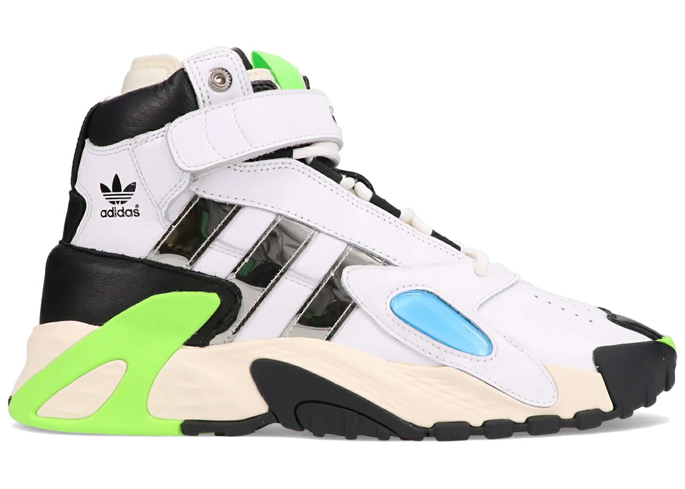 アディダス ストリートボール フォーラム ミッド 白色 ホワイト 銀色 シルバー スニーカー メンズ ADIDAS STREETBALL FORUM MID SANKUANZ / FOOTWEAR WHITE SILVER METALLIC|スニケス