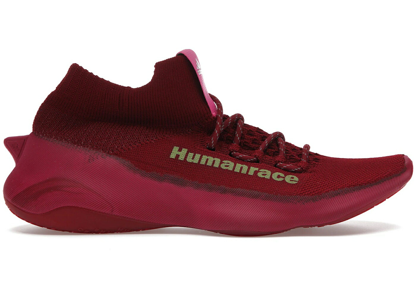 アディダス ワイン色 バーガンディー スニーカー メンズ ADIDAS HUMANRACE SI HONA BURGUNDY / BURGUNDY BURGUNDY BURGUNDY