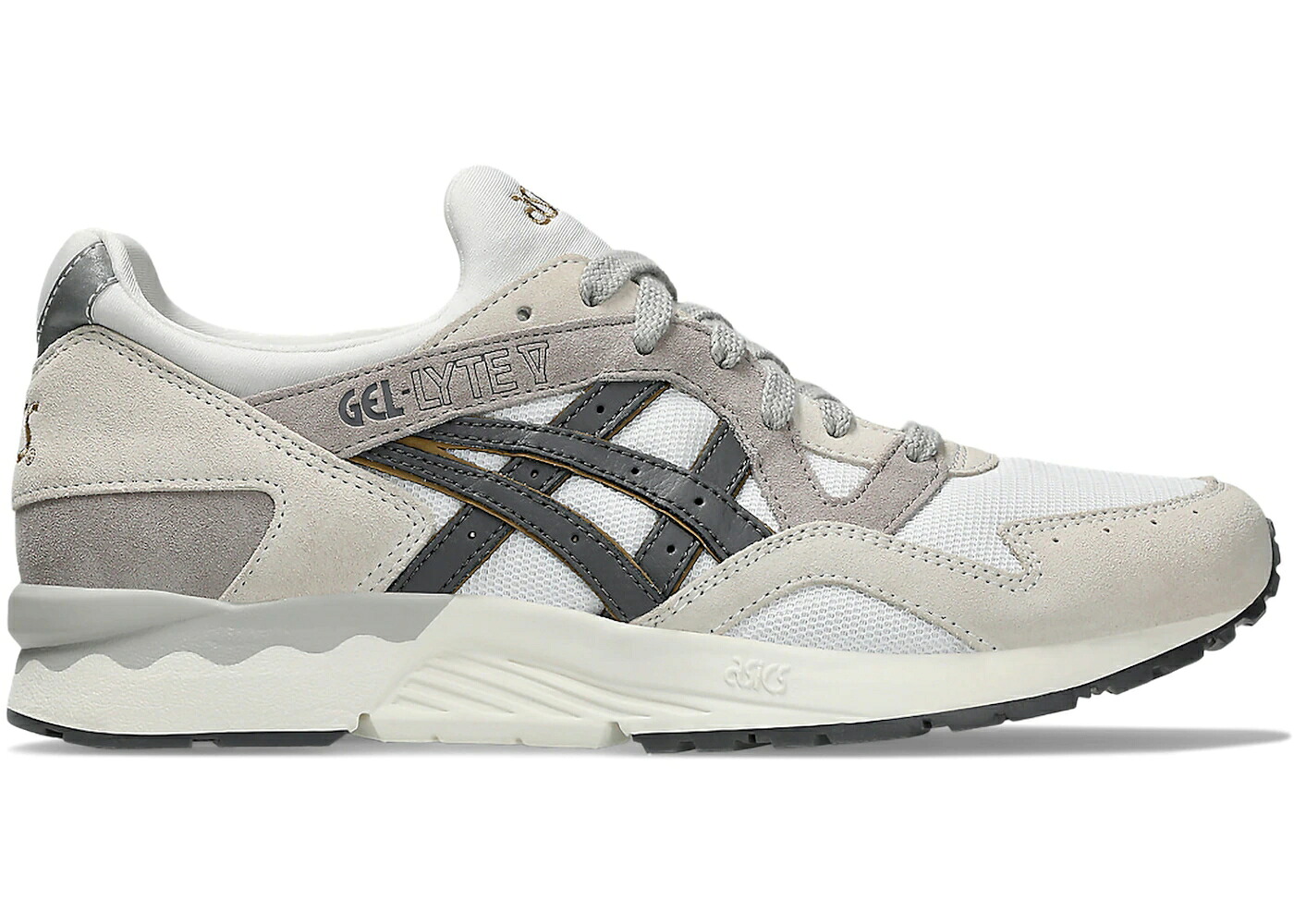 アシックス 先だつものともし火 白いこと 白いこと 炭素 スニーカー メンズ ASICS GEL-LYTE V WHITE CARBON / WHITE CARBON