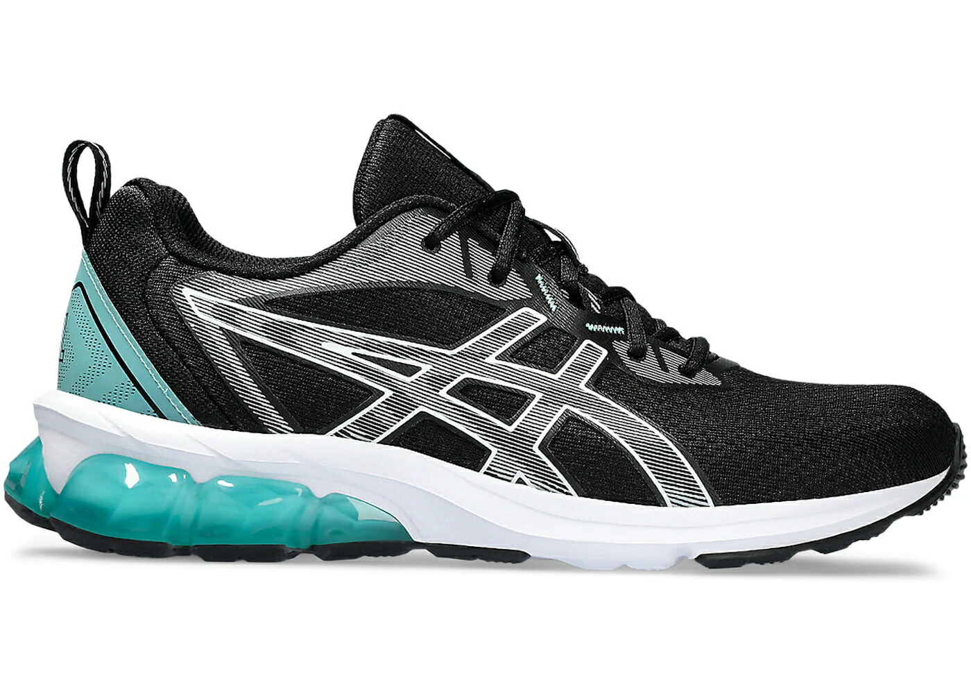 アシックス 黒色 ブラック WOMEN'S スニーカー レディース ASICS GEL-QUANTUM 90 IV BLACK ILLUMINATE MINT (WOMEN'S) / BLACK ILLUMINATE MINT