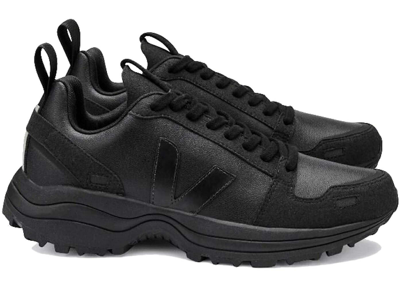 ヴェジャ 黒色 ブラック スニーカー ユニセックス VEJA HIKING STYLE CWL RICK OWENS FULL BLACK / メンズ｜スニケス