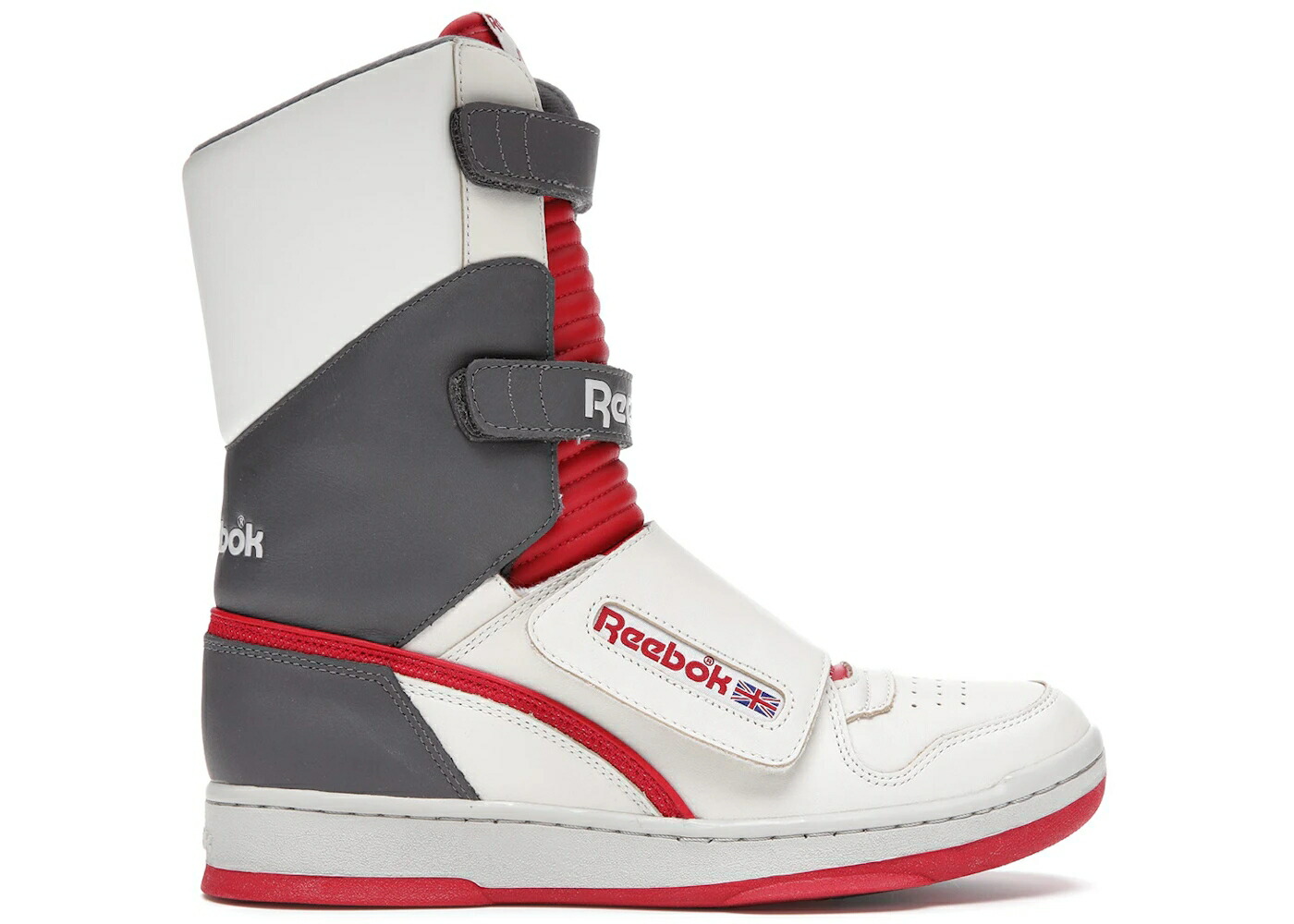リーボック スタンパー 御機嫌 皮膚軟化剤 白いこと 白いこと 赤 赤いこと スニーカー メンズ REEBOK ALIEN STOMPER HIGH / CREAM WHITE RED ANTHRACITE