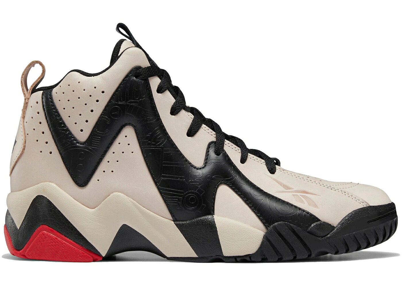 リーボック ベイト コア 黒色 ブラック 赤 レッド スニーカー メンズ REEBOK HURRIKAZE II BAIT ASTRO BOY / SOFT ECRU CORE BLACK VECTOR RED｜スニケス