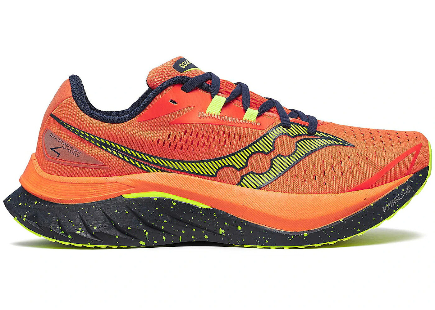 サッカニー スピード 紺色 ネイビー スニーカー メンズ SAUCONY ENDORPHIN SPEED 4 SOLAR / PEPPER NAVY