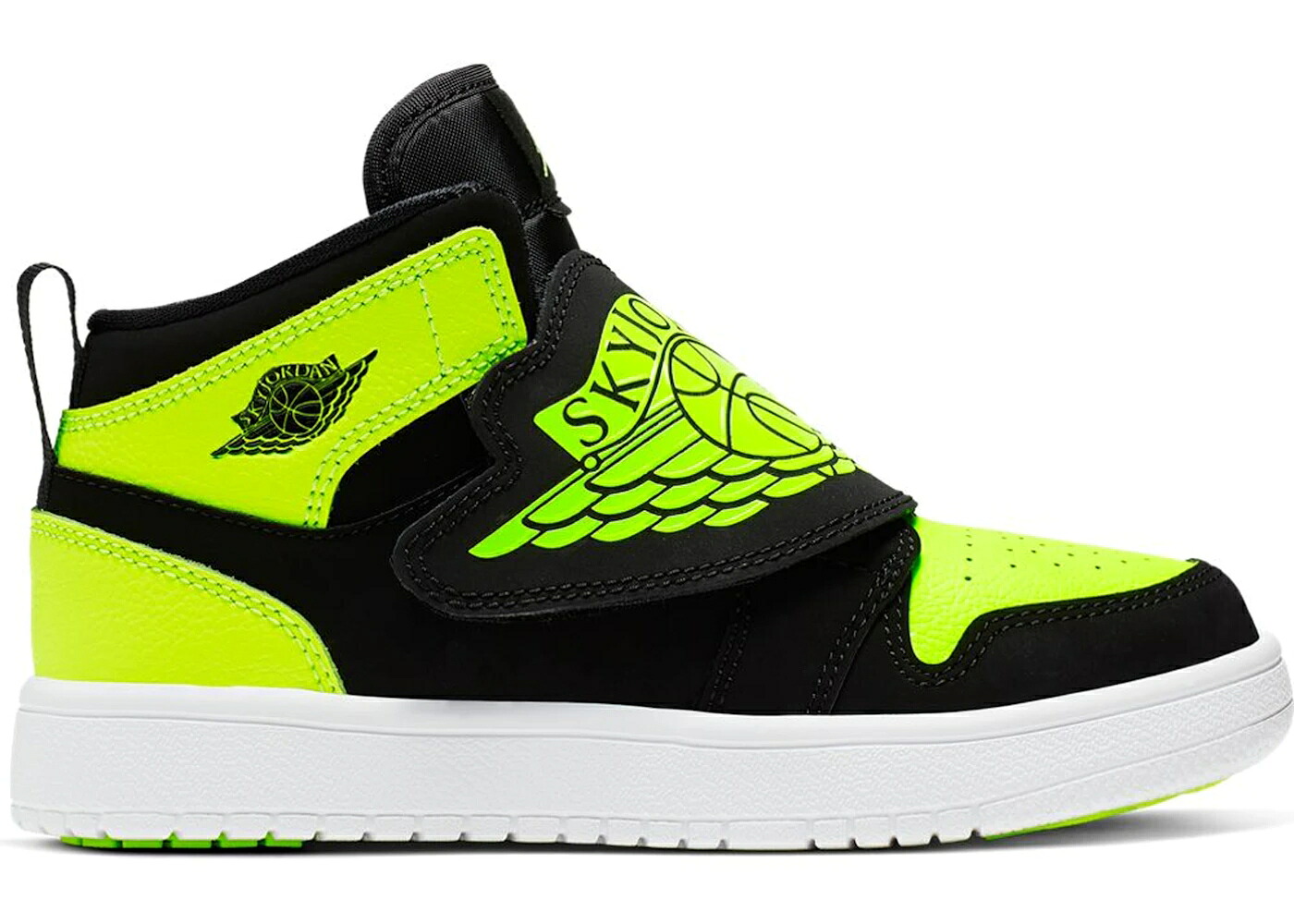 ナイキ ジョーダン 天の原 黒いこと 黒いこと 白いこと 白いこと お坊っちゃん キッズ JORDAN SKY 1 BLACK VOLT (なおなお書き) / BLACK VOLT WHITE もの言う花 マタニティ スニーカー
