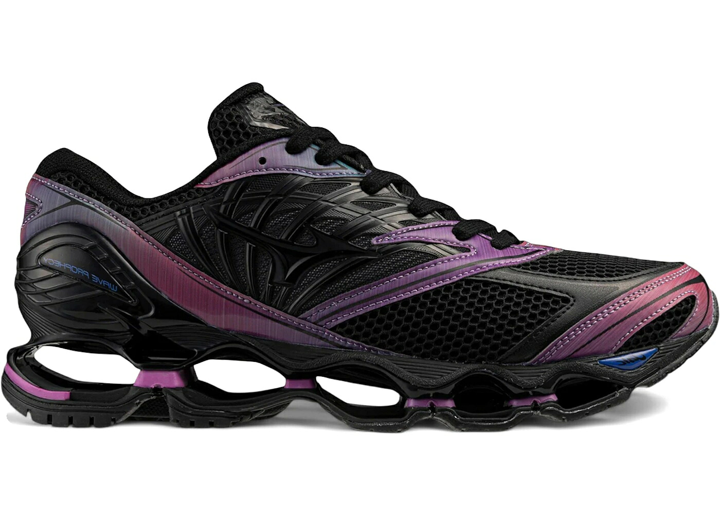 ミズノ 縮くれる ウェイブ プロフェシー 黒いこと 黒いこと 藍色 インディゴ スニーカー メンズ MIZUNO WAVE PROPHECY LS TOKYO DRIFT PACK BLACK CATTLEYA ORCHID / INDIGO BLACK CATTLEYA ORCHID