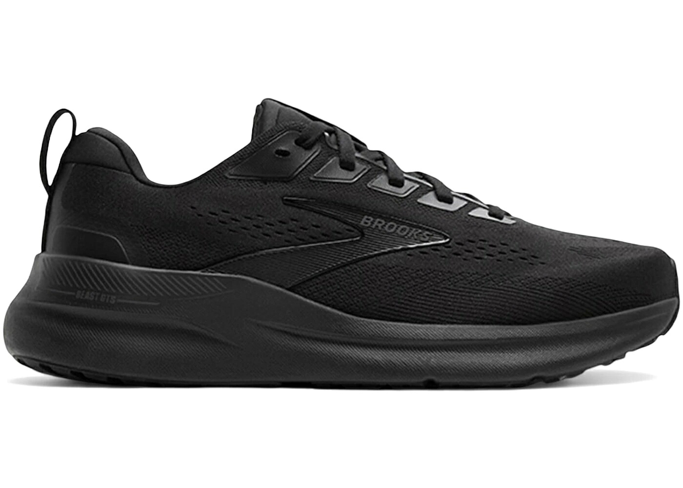 ブルックス 黒いこと 黒いこと 薄墨色 薄墨色 スニーカー メンズ BROOKS BEAST GTS 26 BLACK GREY / BLACK BLACK GREY