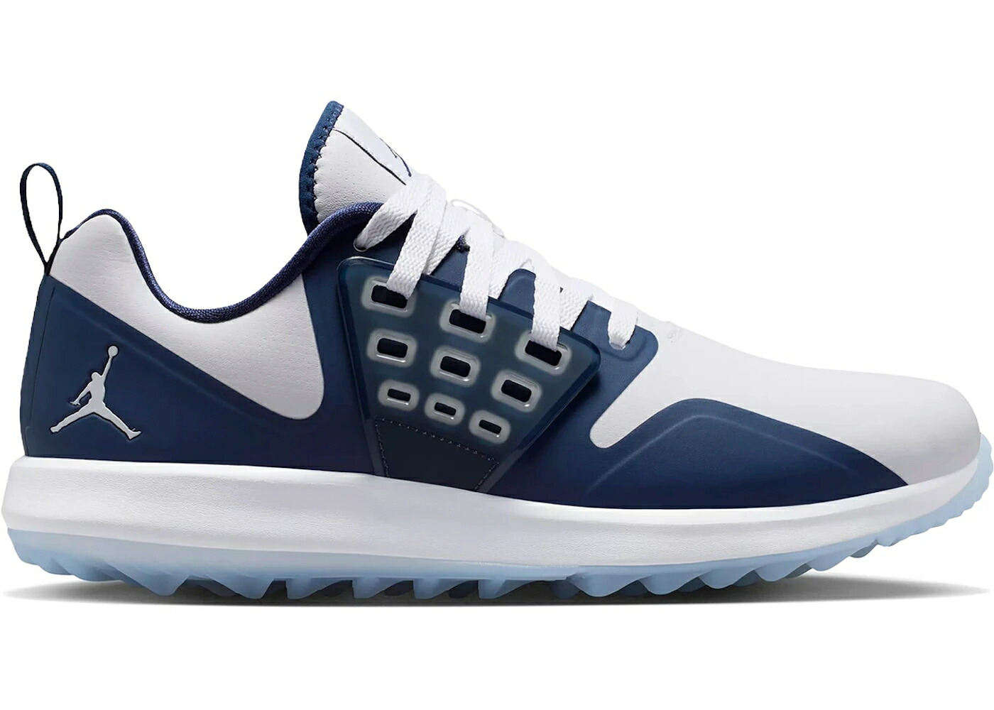 ナイキ ジョーダン ゴルフ 白色 ホワイト 紺色 ネイビー スニーカー メンズ JORDAN GRIND GOLF WHITE MIDNIGHT NAVY / WHITE WHITE MIDNIGHT NAVY
