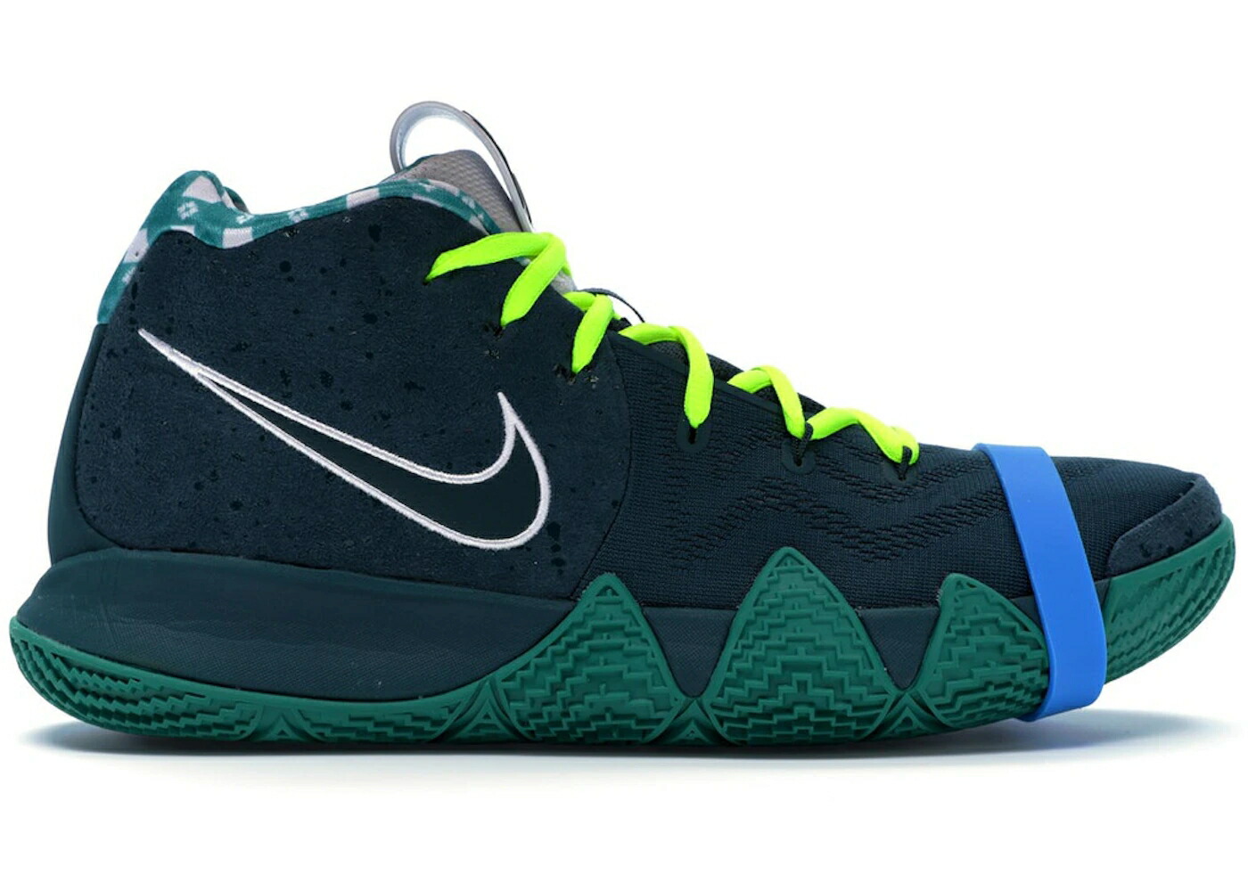 ナイキ カイリー 緑 緑であること ディープ 白いこと 白いこと スニーカー メンズ NIKE KYRIE 4 CONCEPTS GREEN LOBSTER / DEEP JUNGLE WHITE GREEN NOISE