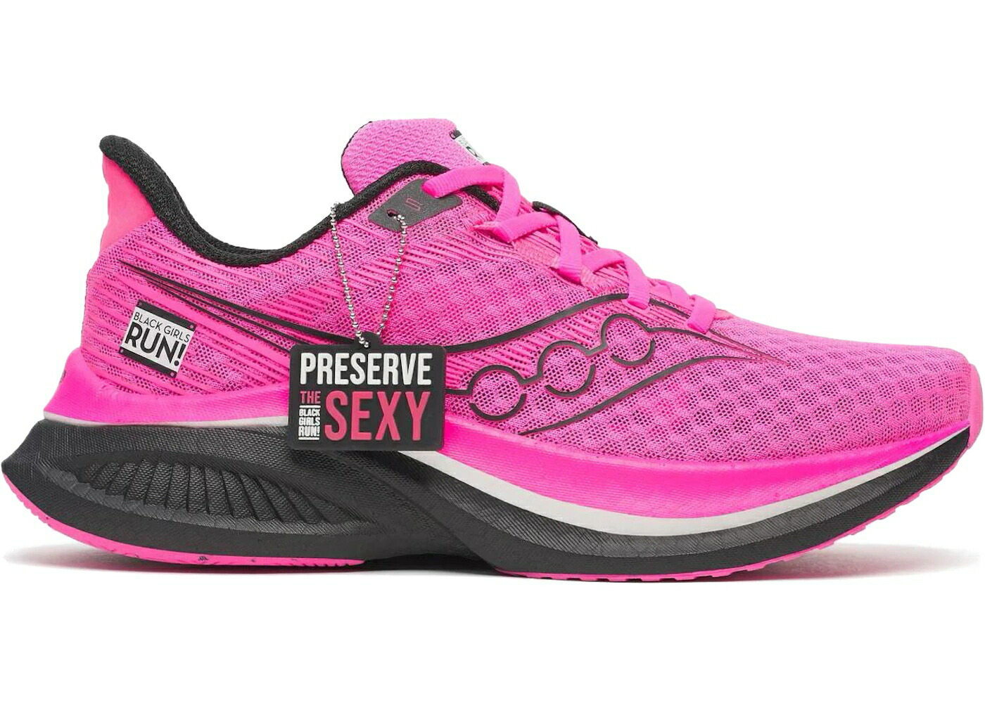 サッカニー スピード 黒色 ブラック ラン ピンク WOMEN'S スニーカー レディース SAUCONY ENDORPHIN SPEED 5 BLACK GIRLS RUN HOT PINK (WOMEN'S) / HOT PINK BLACK