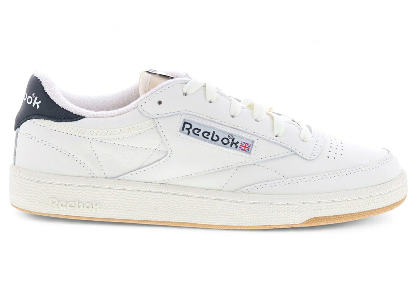 リーボック クラブ ビンテージ ヴィンテージ 黒色 ブラック スニーカー メンズ REEBOK CLUB C 85 VINTAGE CHALK BLACK GUM / CHALK BLACK GUM