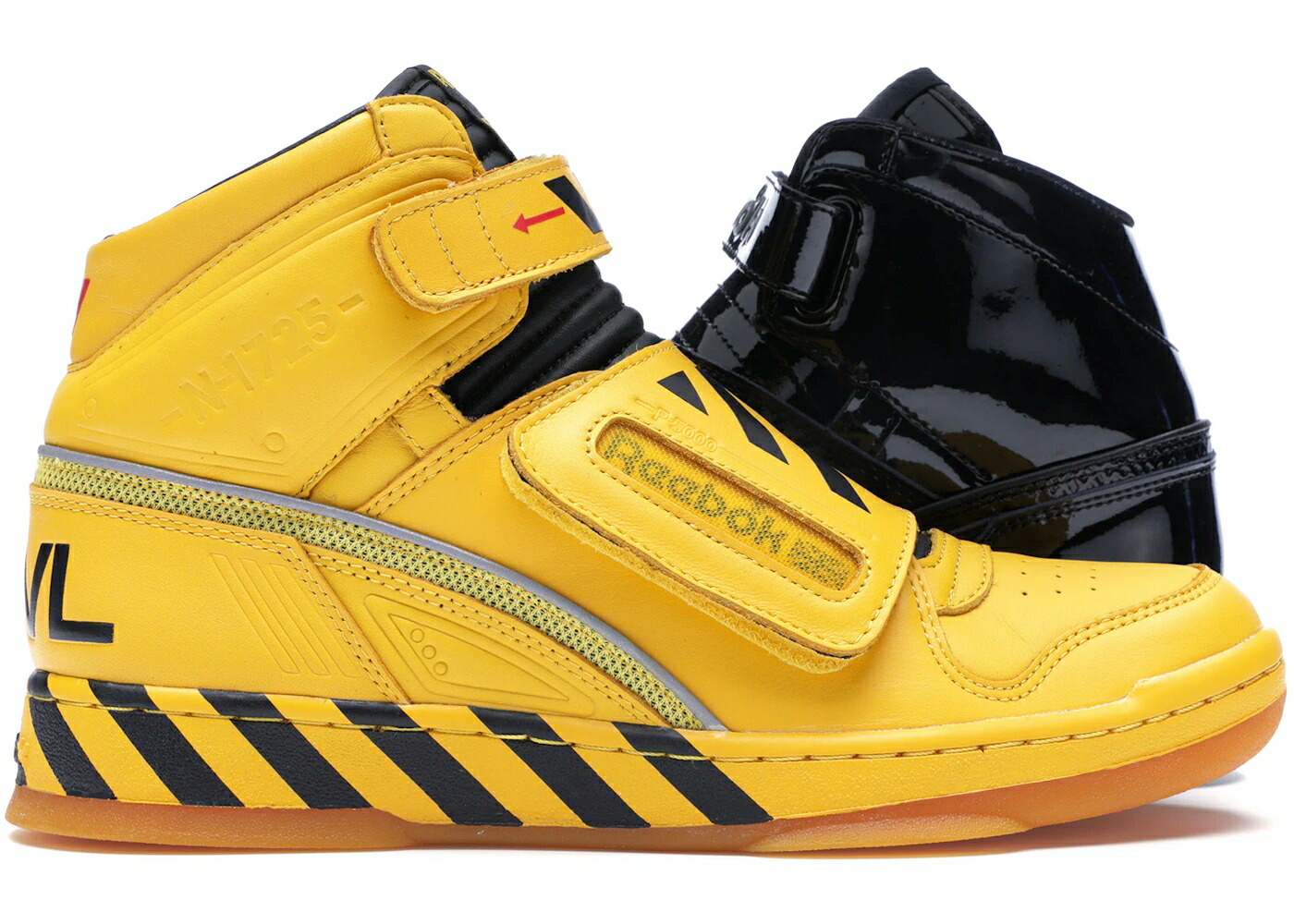 リーボック スタンパー ミッド 黄味がかった 黄色 黒いこと 黒いこと スニーカー メンズ REEBOK ALIEN STOMPER MID FINAL SCENE PACK / RETRO YELLOW BLACK GUM