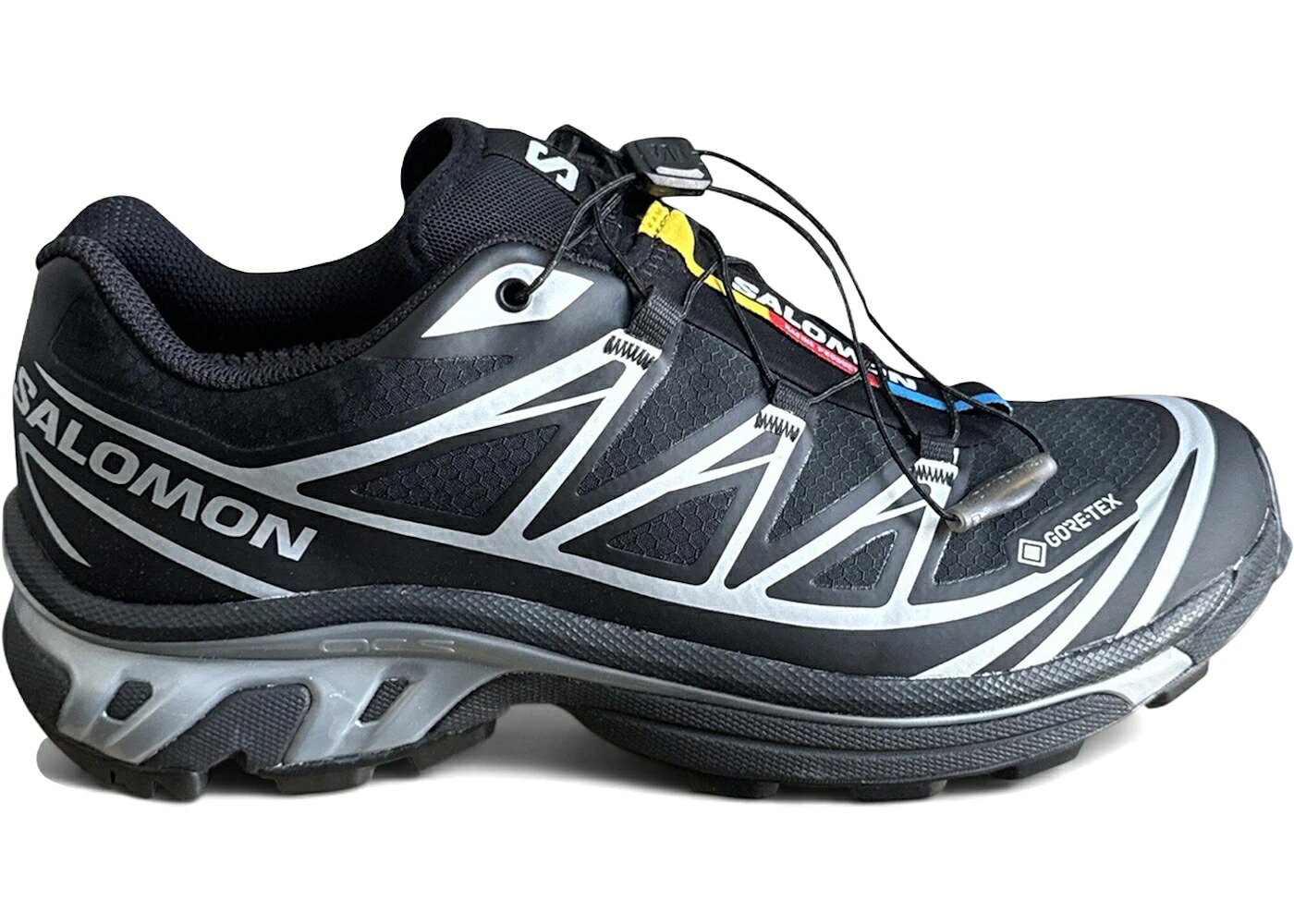 サロモン ゴアテックス 黒いこと 黒いこと しろがね色 しろがね色 スニーカー メンズ SALOMON XT-6 GORE-TEX BLACK FOOTWEAR SILVER / BLACK BLACK FOOTWEAR SILVER