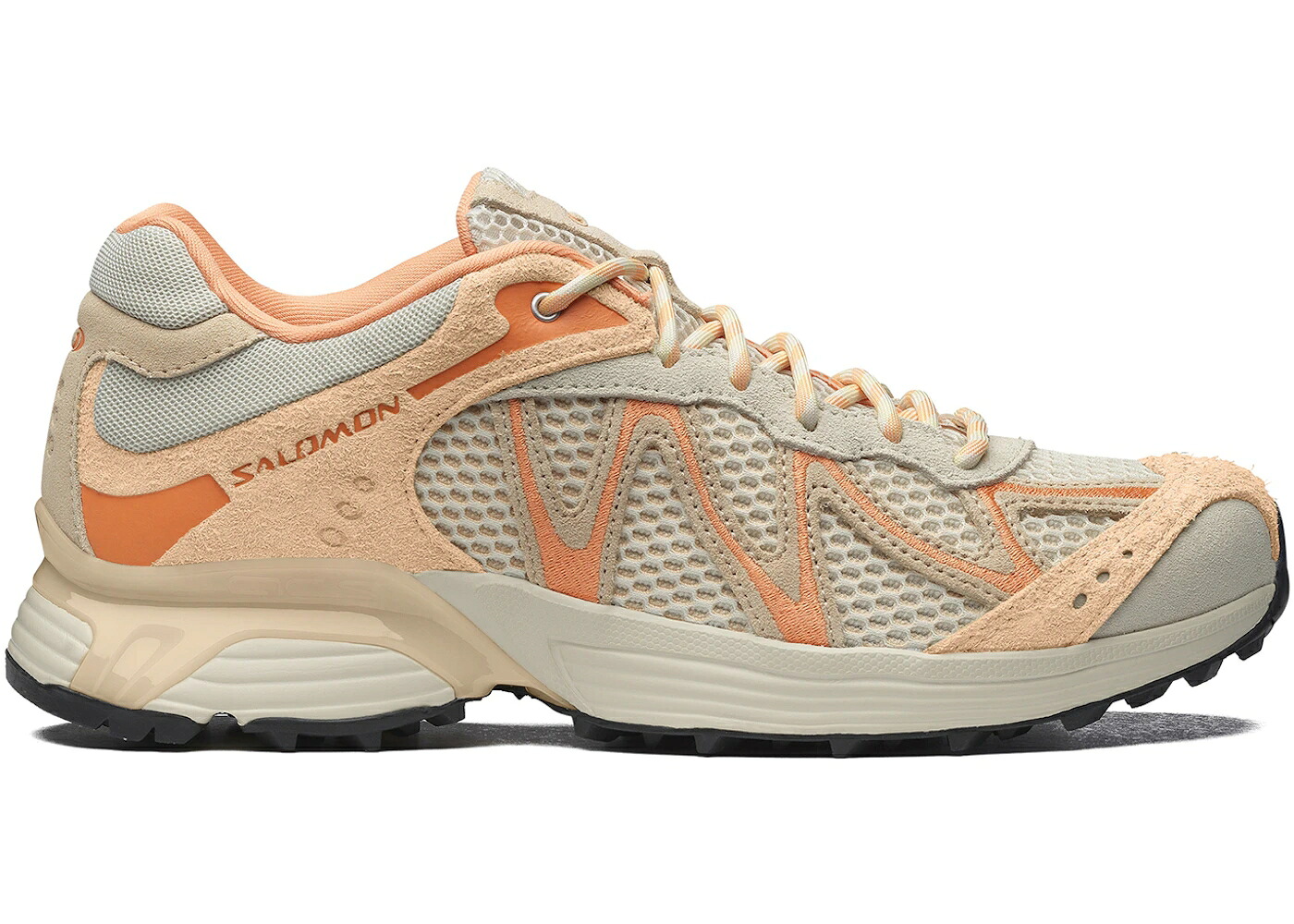 サロモン 緑 緑であること 皮膚軟化剤 スニーカー メンズ SALOMON XT-WHISPER EMBROIDERY ASPARAGUS GREEN ALMOND CREAM / ASPARAGUS GREEN ALMOND CREAM