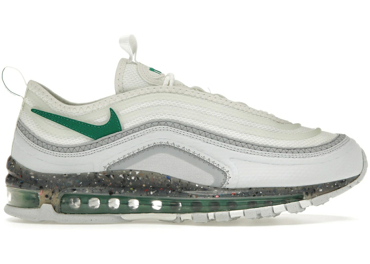 ナイキ マックス 白いこと 白いこと 純然たる プラチナム 大気圏マックス スニーカー メンズ NIKE AIR MAX 97 TERRASCAPE SUMMIT WHITE MALACHITE / SUMMIT WHITE PURE PLATINUM WOLF