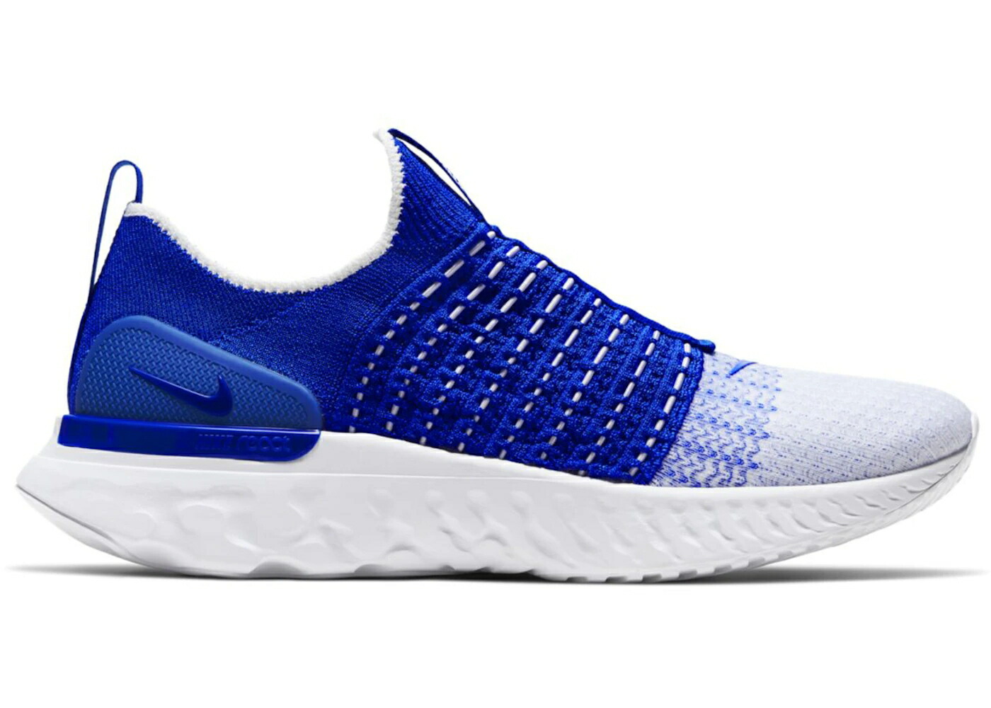 ナイキ リアクト ラン フライニット 青色 ブルー 白色 ホワイト スニーカー メンズ NIKE REACT PHANTOM RUN FLYKNIT 2 PHOTO BLUE WHITE / PHOTO BLUE WHITE