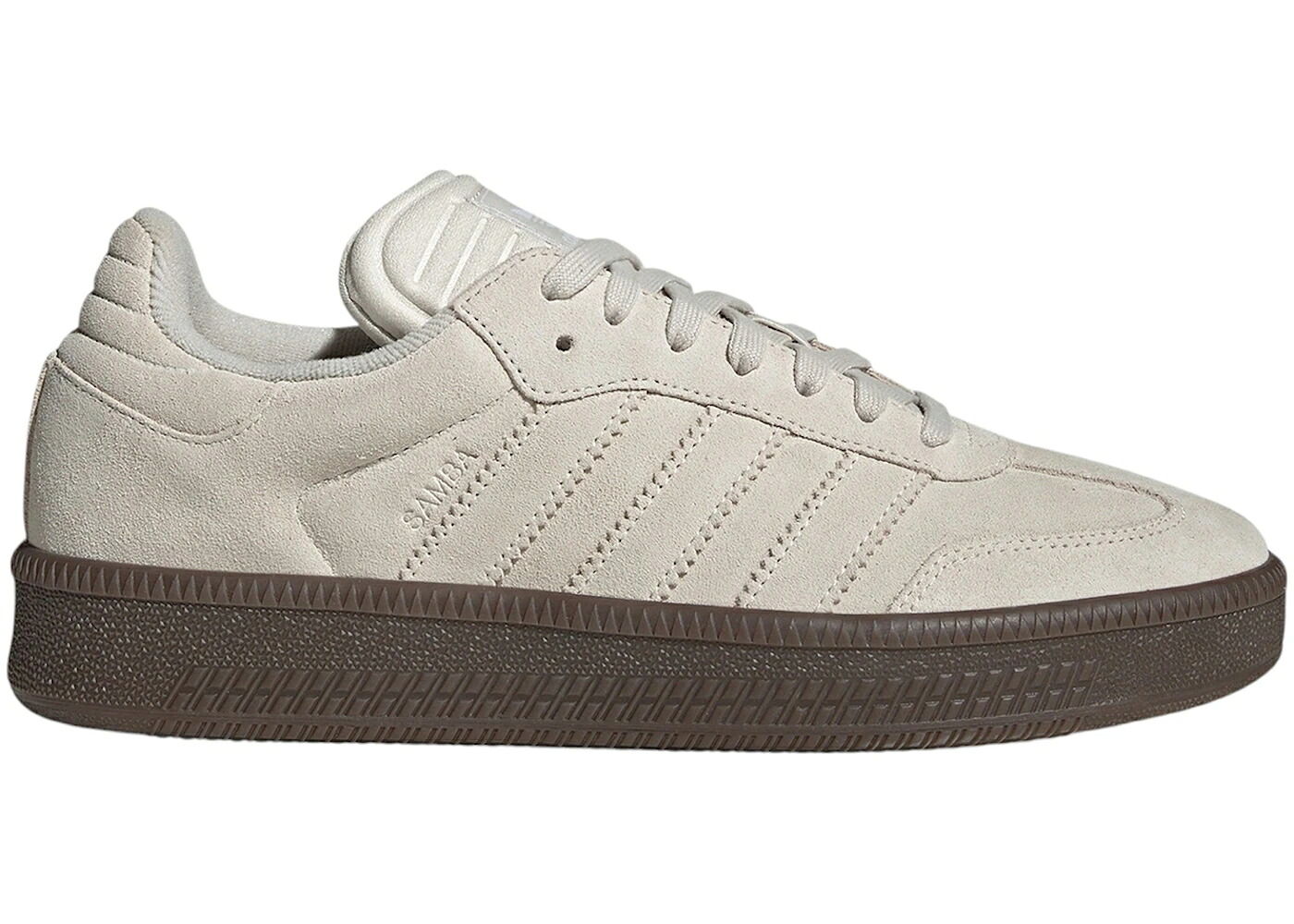 アディダス サンバ ベージュ スニーカー メンズ ADIDAS SAMBA XLG ALUMINA BEIGE / ALUMINA ALUMINA BEIGE