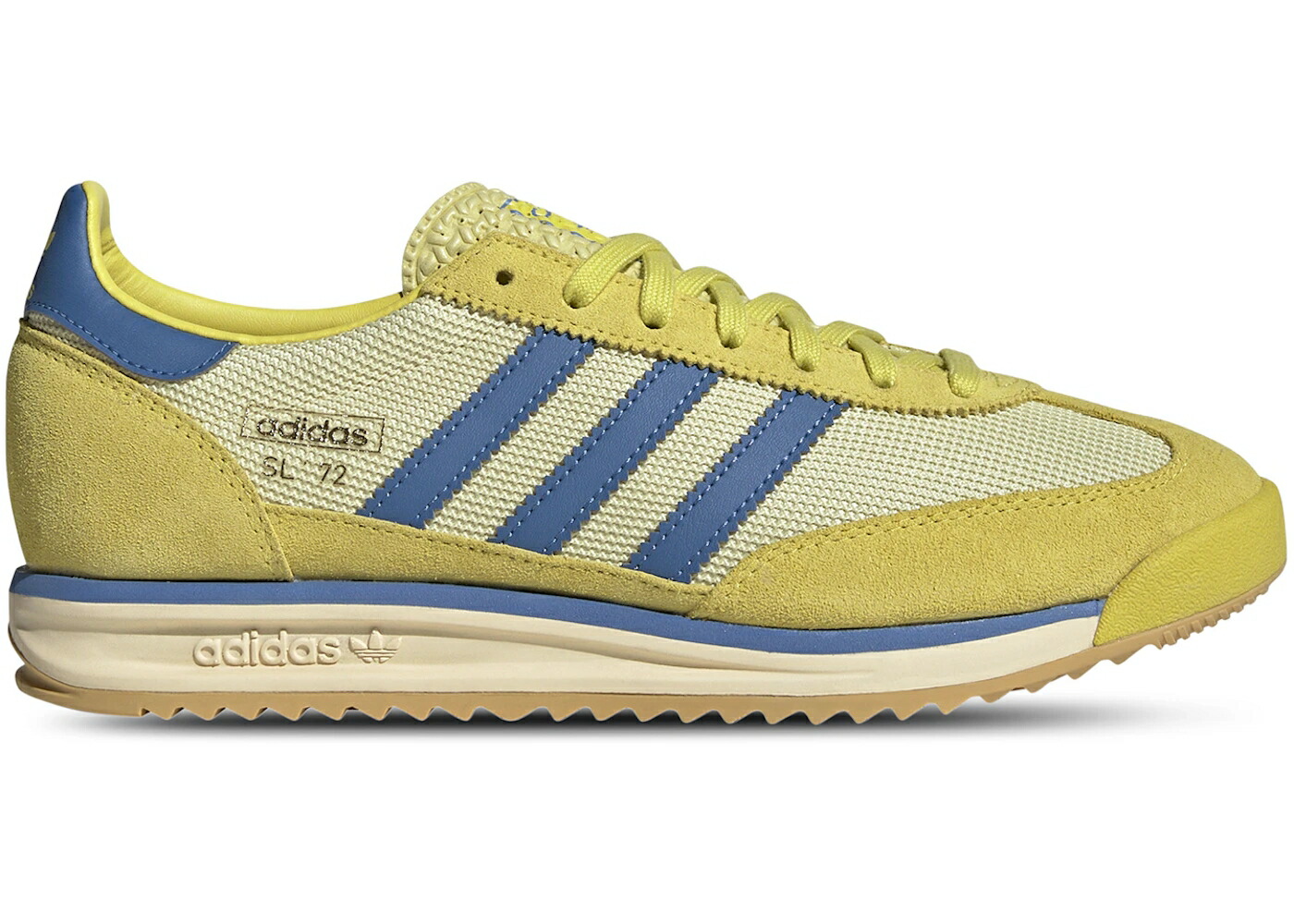アディダス ピュア 青色 ブルー スニーカー メンズ ADIDAS SL 72 RS PURE SULFUR FOCUS BLUE / PURE SULFUR FOCUS BLUE POWDER