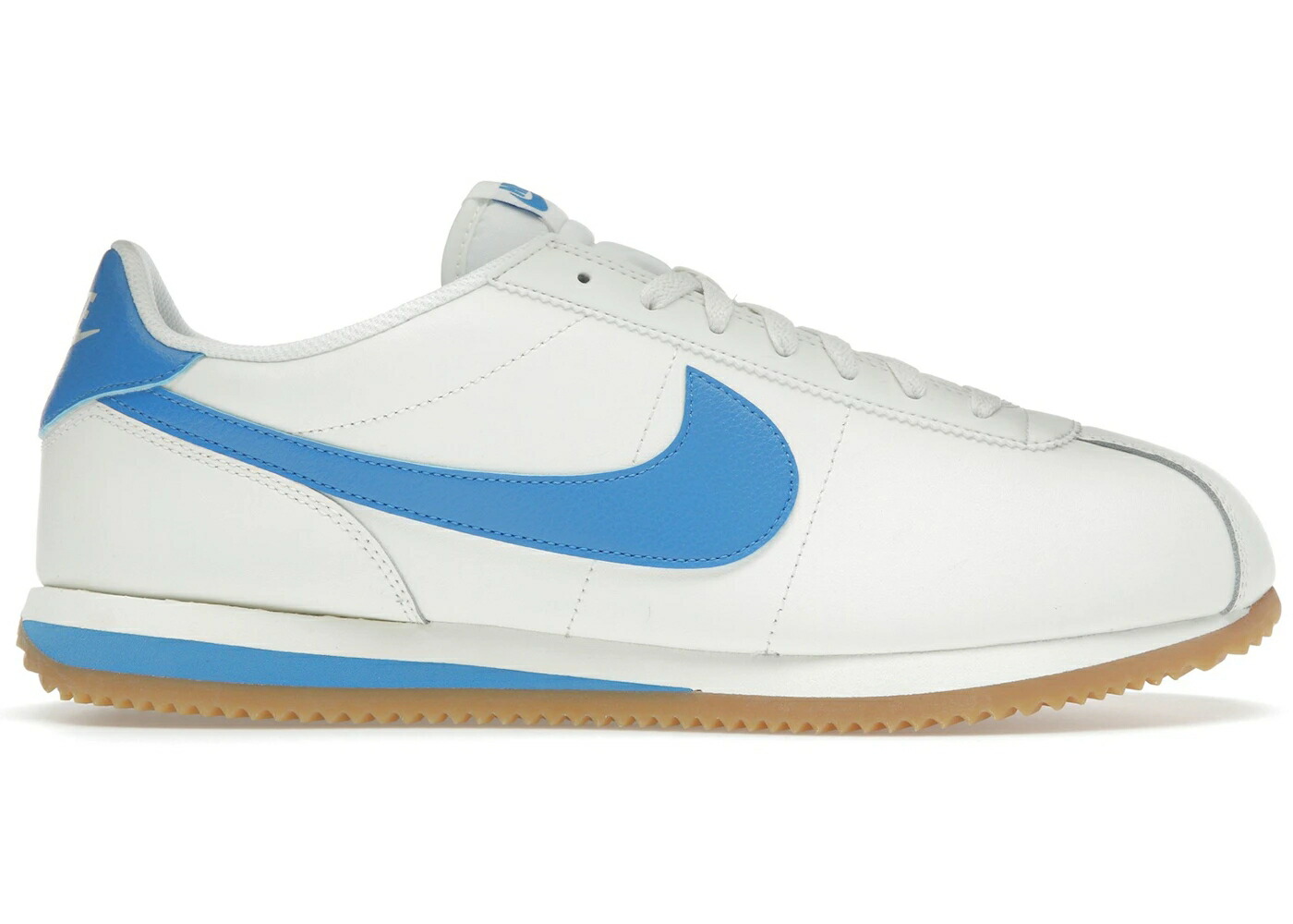 ナイキ コルテッツ なめし革 黄味がかった 黄色 青み 青色 スニーカー メンズ NIKE CORTEZ LEATHER SAIL GUM YELLOW LIGHT PHOTO BLUE / SAIL GUM YELLOW LIGHT PHOTO BLUE