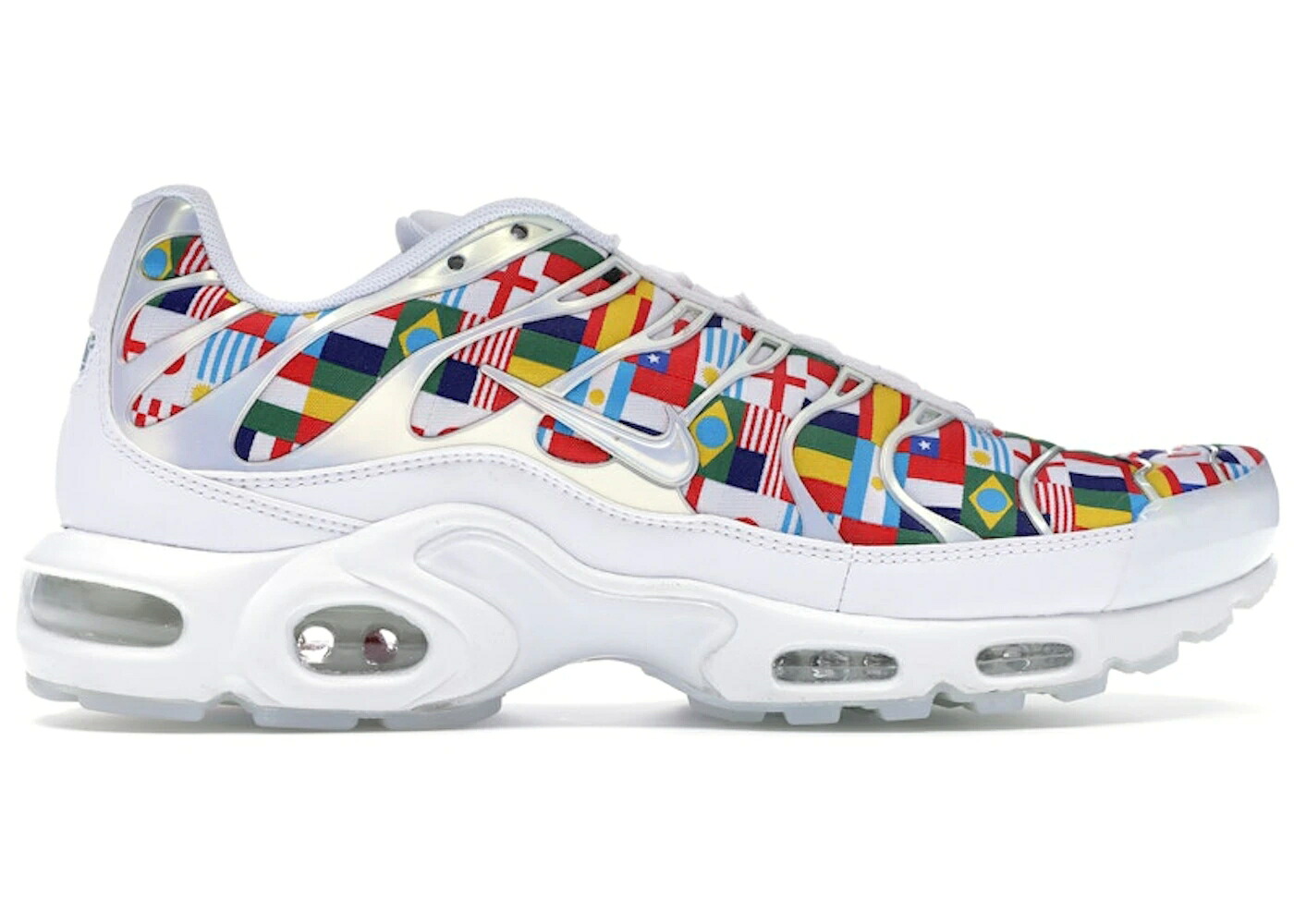 ナイキ マックス 白色 ホワイト エアマックスプラス スニーカー メンズ NIKE AIR MAX PLUS NIC / WHITE MULTI COLOR｜スニケス