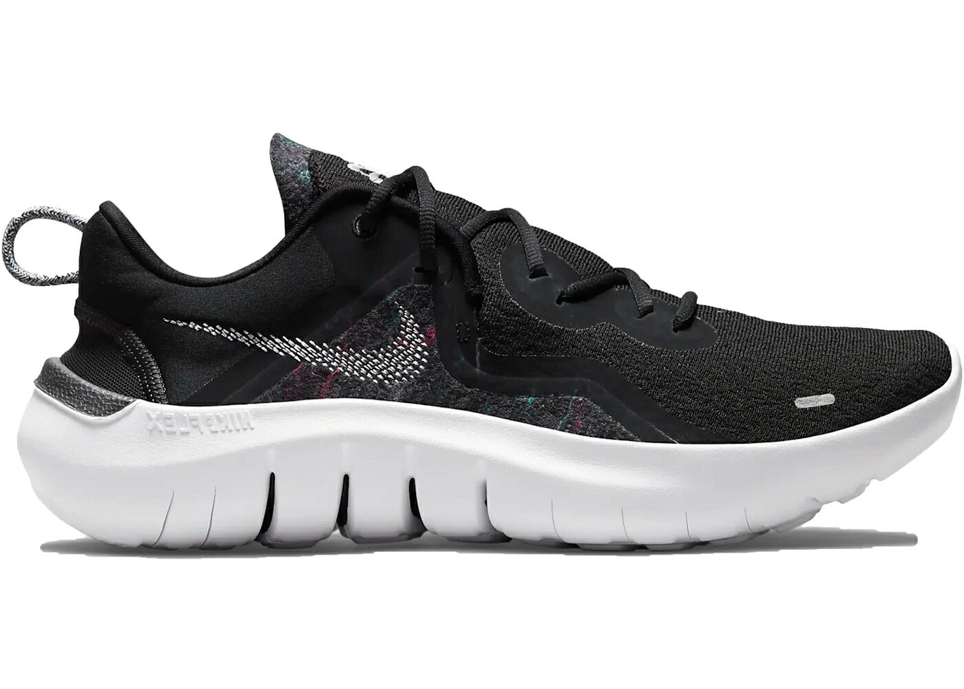 ナイキ 幽客 黒いこと 黒いこと 白いこと 白いこと スニーカー メンズ NIKE FLEX RUN 2021 BLACK WHITE / BLACK WHITE