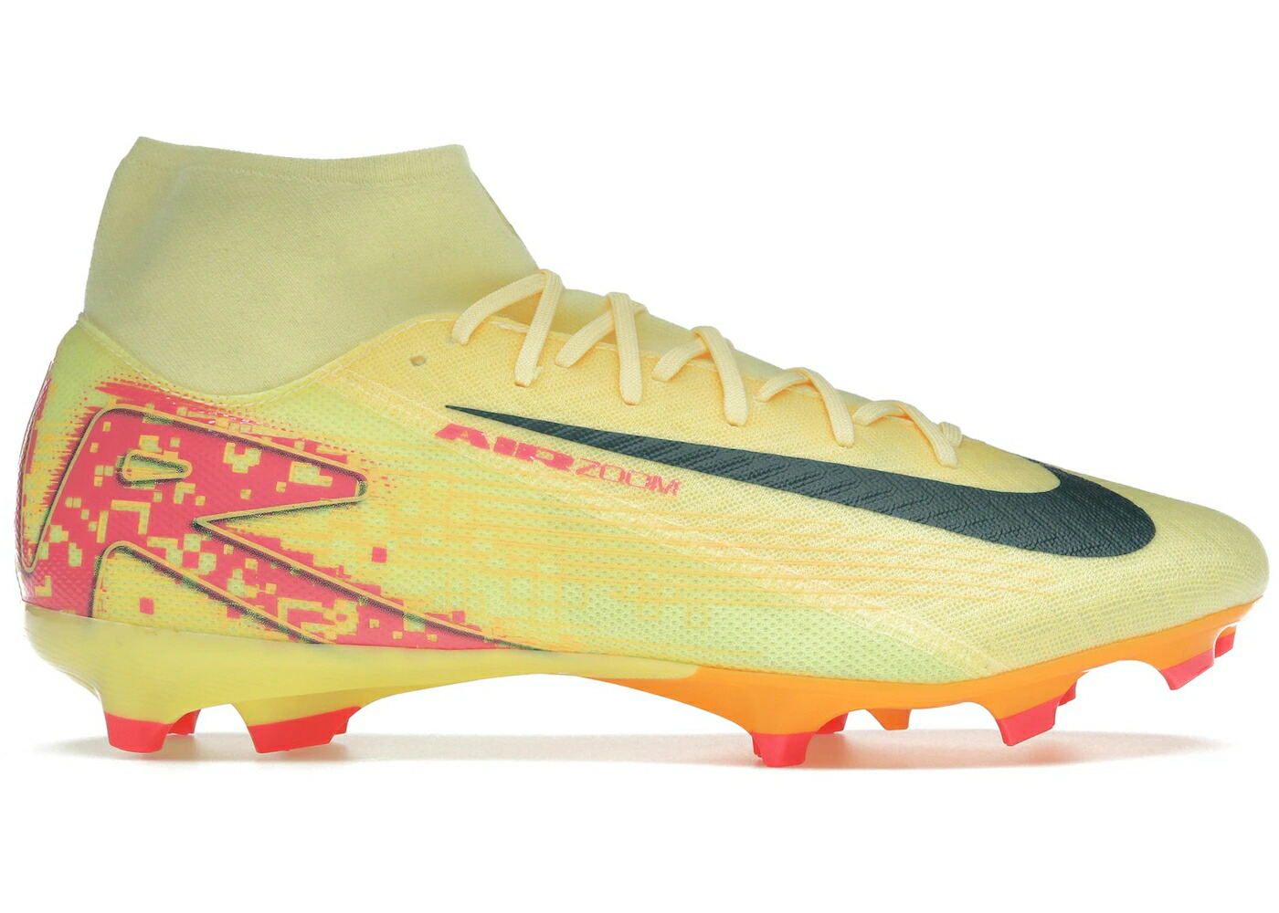 ナイキ アカデミー レーザー 橙 オレンジ 紺色 ネイビー スニーカー メンズ NIKE MERCURIAL SUPERFLY 10 ACADEMY FG/MG KYLIAN MBAPPE / LIGHT LASER ORANGE ARMORY NAVY